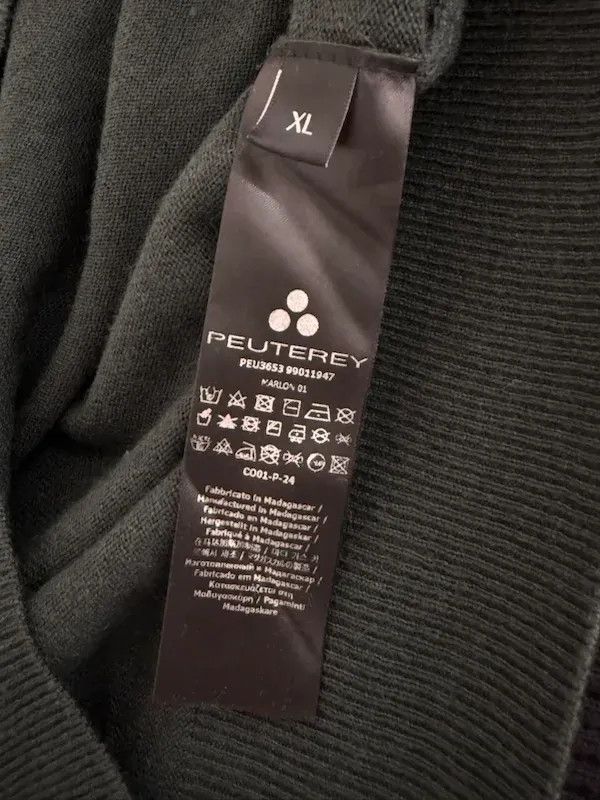 Peuterey Peuterey Maglione girocollo in lana uomo XL Size US XL / EU 56 / 4 - 9 Thumbnail