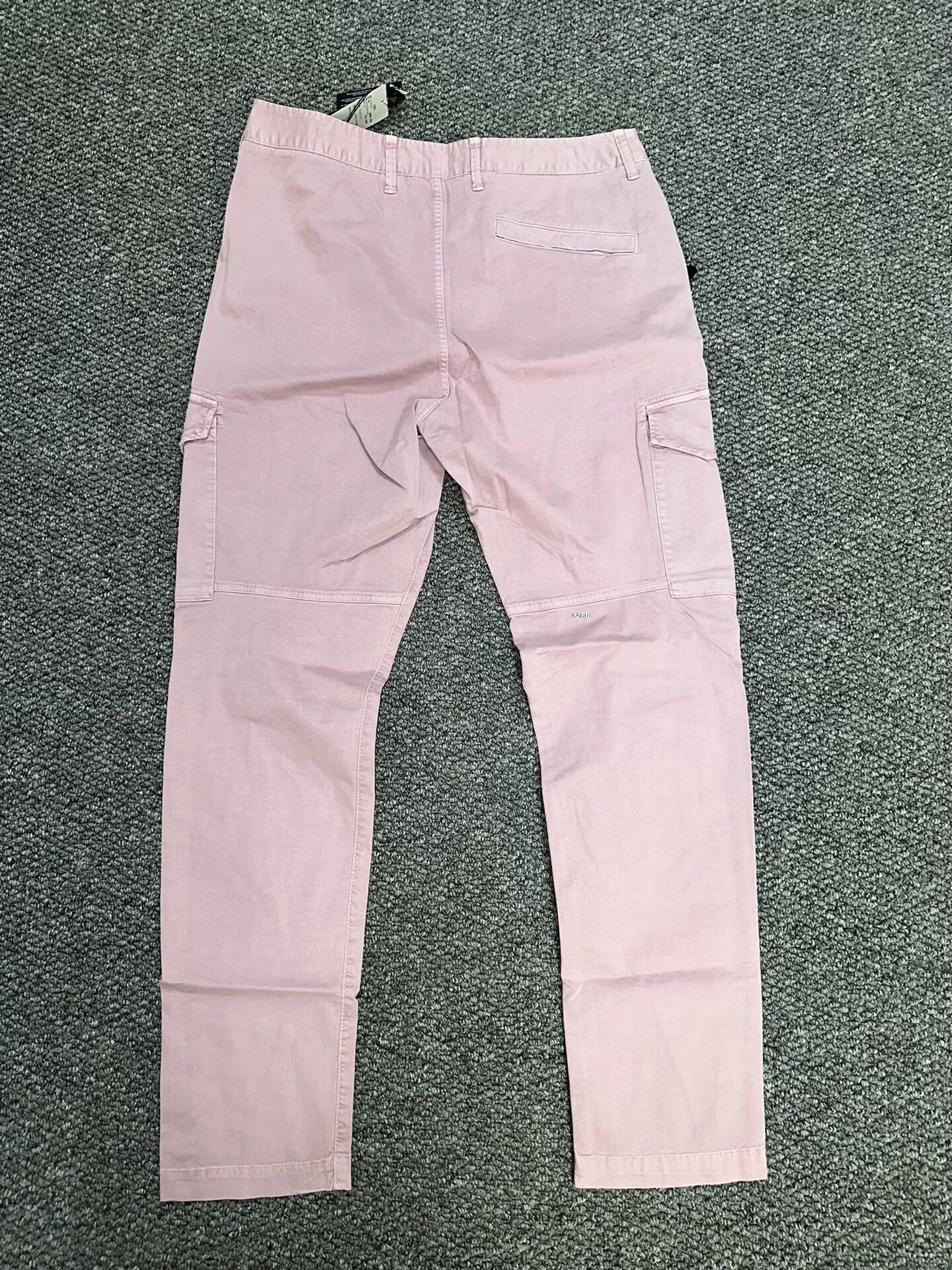 Stone Island Stone Island Washed Pink Cargo Pants Size US 34 / EU 50 - 4 Thumbnail