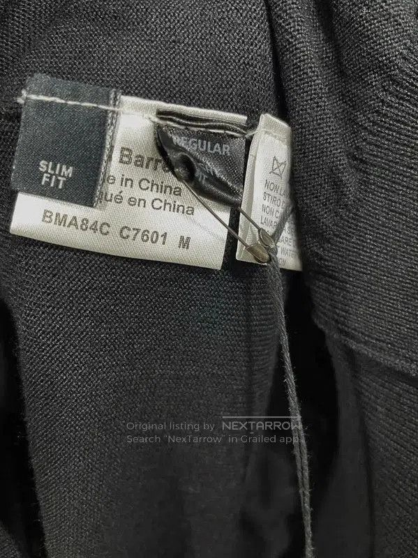 Neil Barrett NeIL BarreTT Men's Pullover in Dark Gray Wool . Size US XS / EU 42 / 0 - 5 Thumbnail