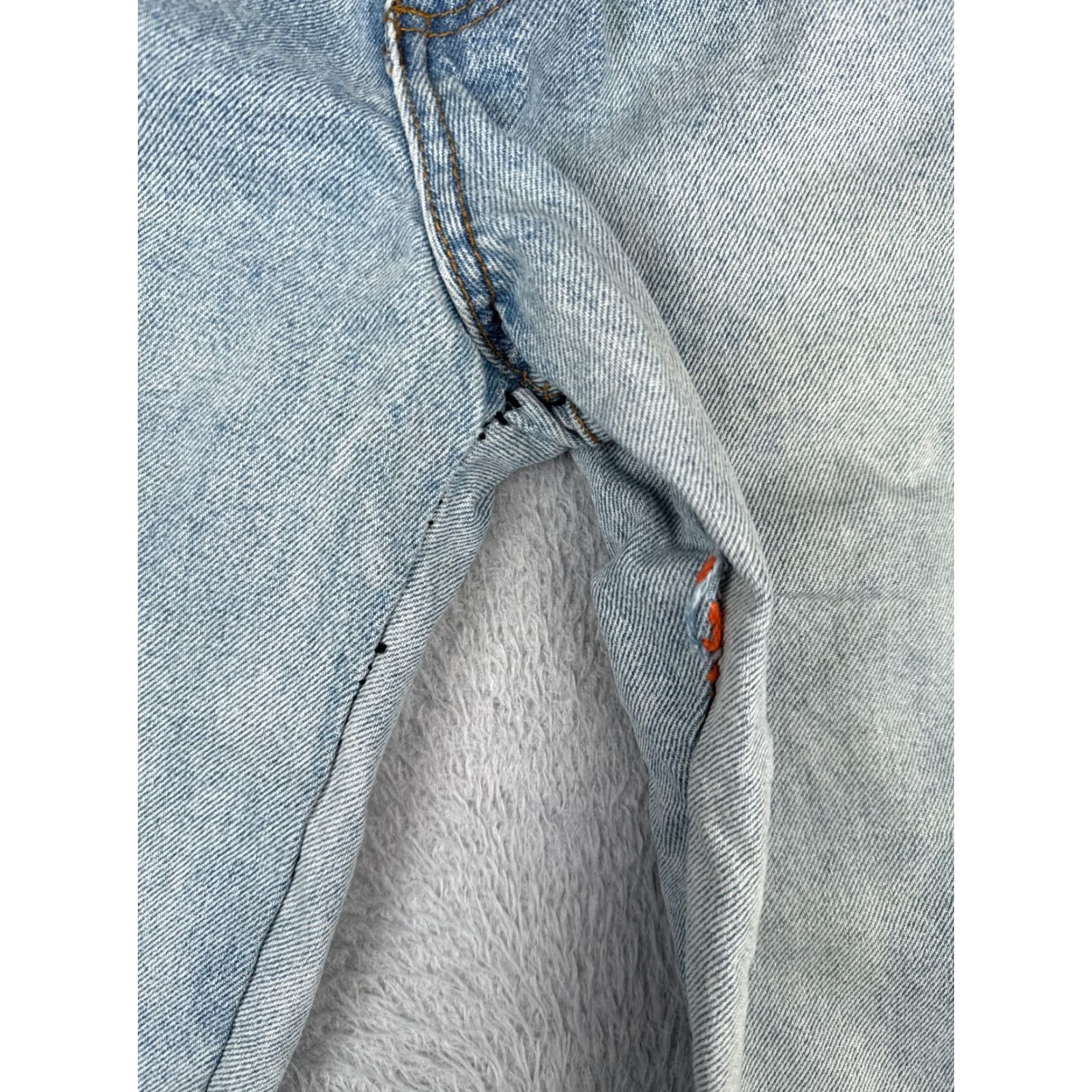 Vintage J Galt Jeans Womens Small Blue Light Wash Wide Leg High Rise Cotton 24x25 Size 28" / US 6 / IT 42 - 2 Thumbnail