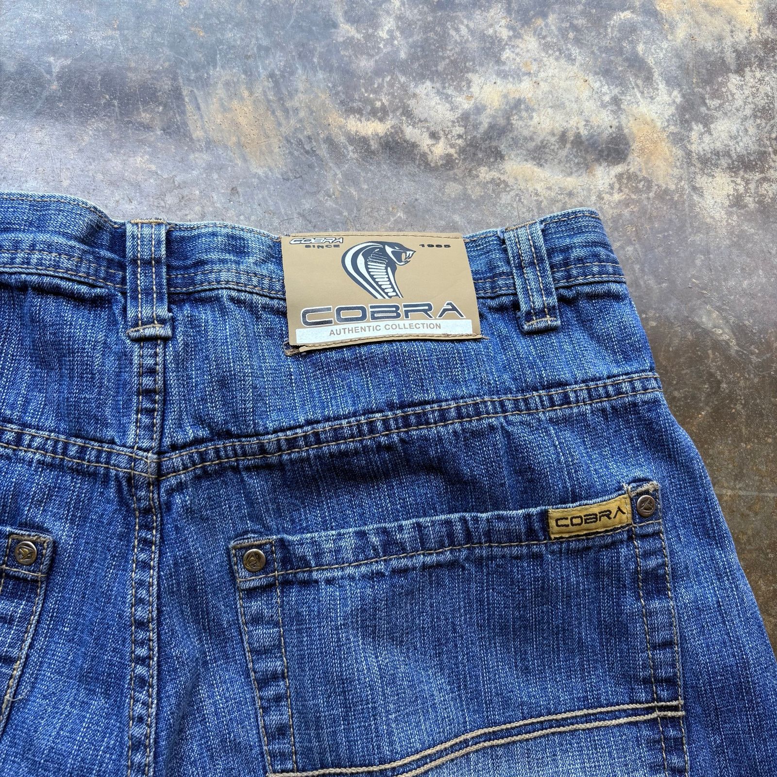 Southpole Southpole Style Baggy COBRA Faded Blue Jeans Size US 36 / EU 52 - 2 Thumbnail