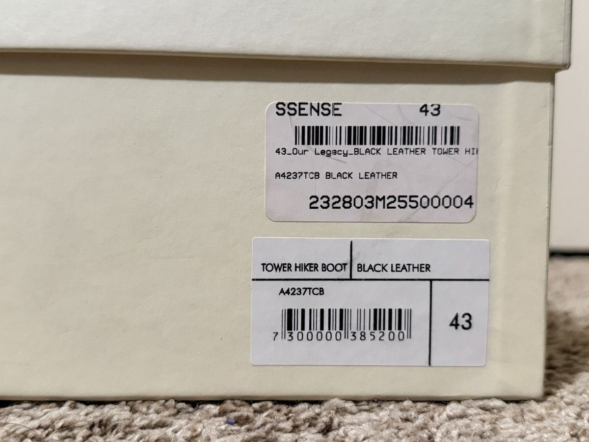 Our Legacy Our Legacy Tower Hiker Boots Size US 10 / EU 43 - 6 Thumbnail