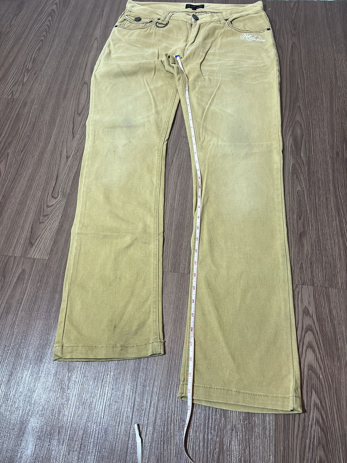 In The Attic × Japanese Brand In The Attic Back Embroidery Suede Pants Size US 33 - 17 Thumbnail