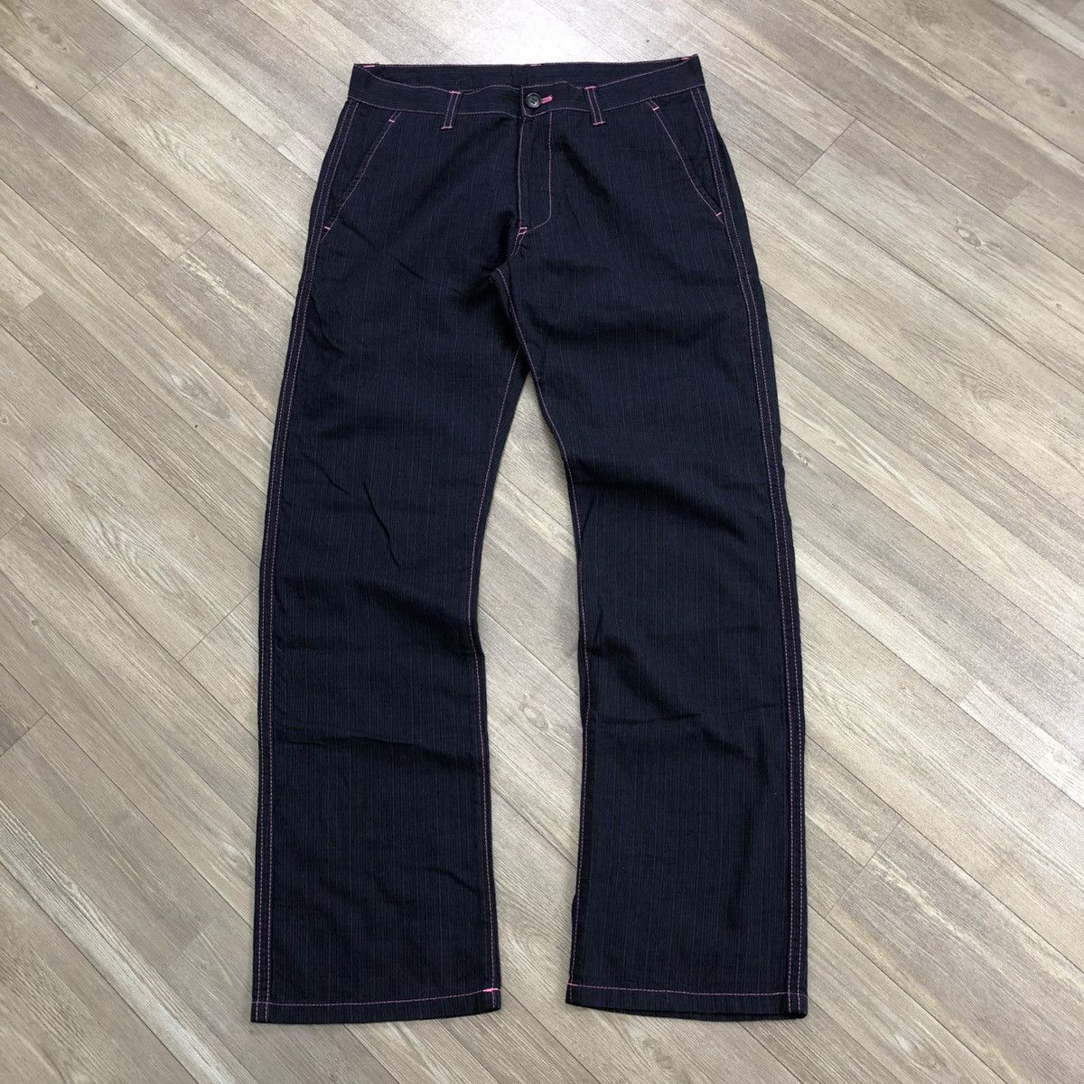 Comme des Garcons × Comme des Garcons Homme × Comme des Garcons SHIRT 🇯🇵 Comme Des Garcons Homme CDG Striped Pants Size US 31 - 1 Thumbnail