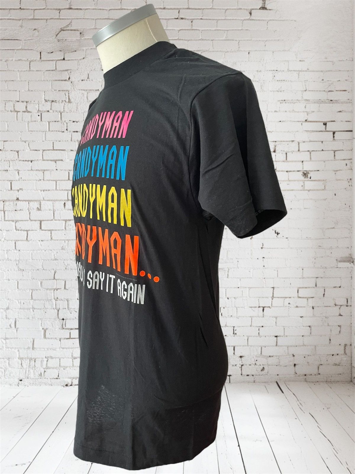 Vintage Vintage Candyman T-Shirt, Screen Stars, 1992 Size US L / EU 52-54 / 3 - 5 Thumbnail