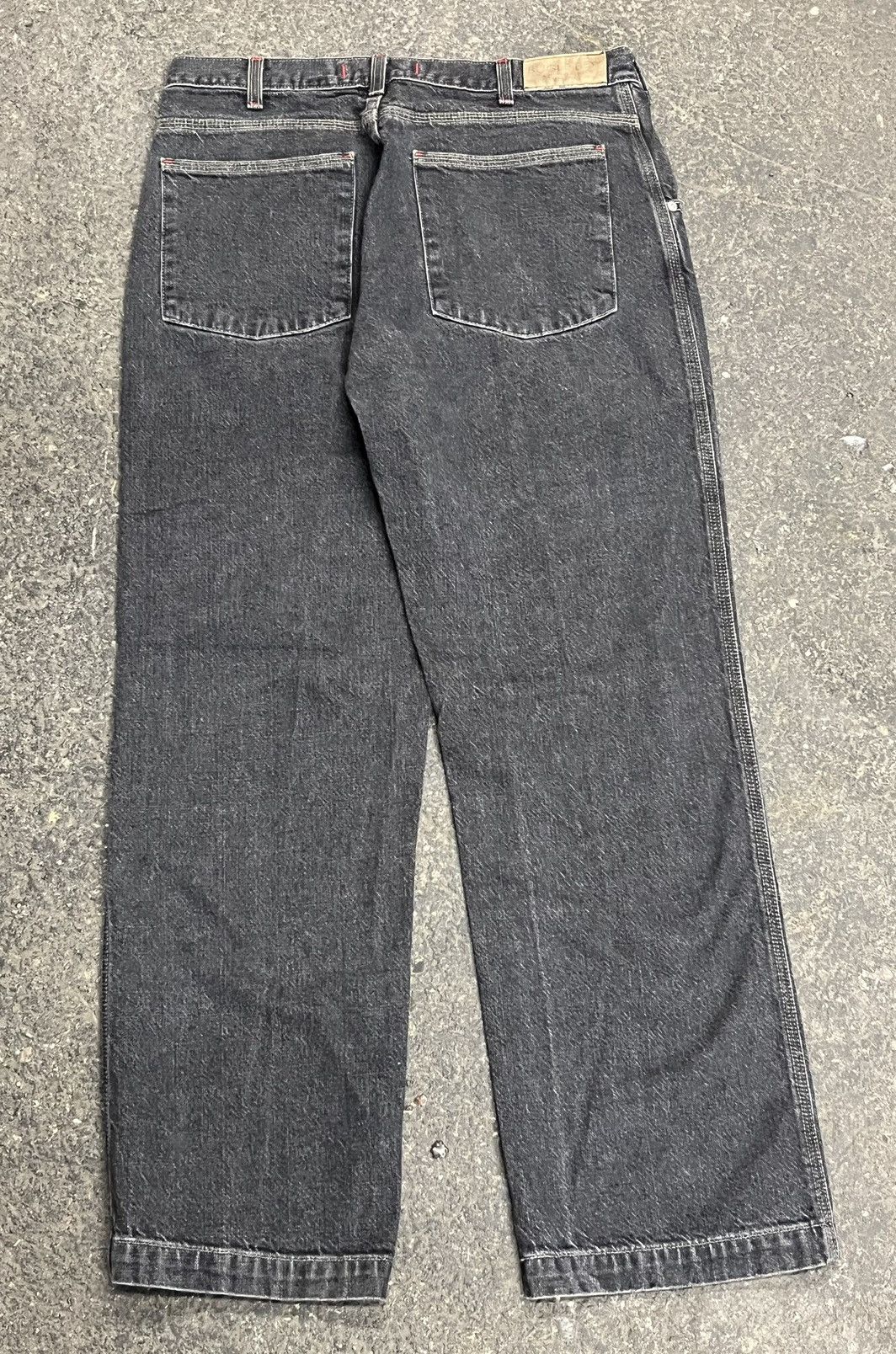 Bugle Boy × Vintage Baggy fit y2k bugle boy skater jeans black wide leg hype Size US 34 / EU 50 - 3 Thumbnail
