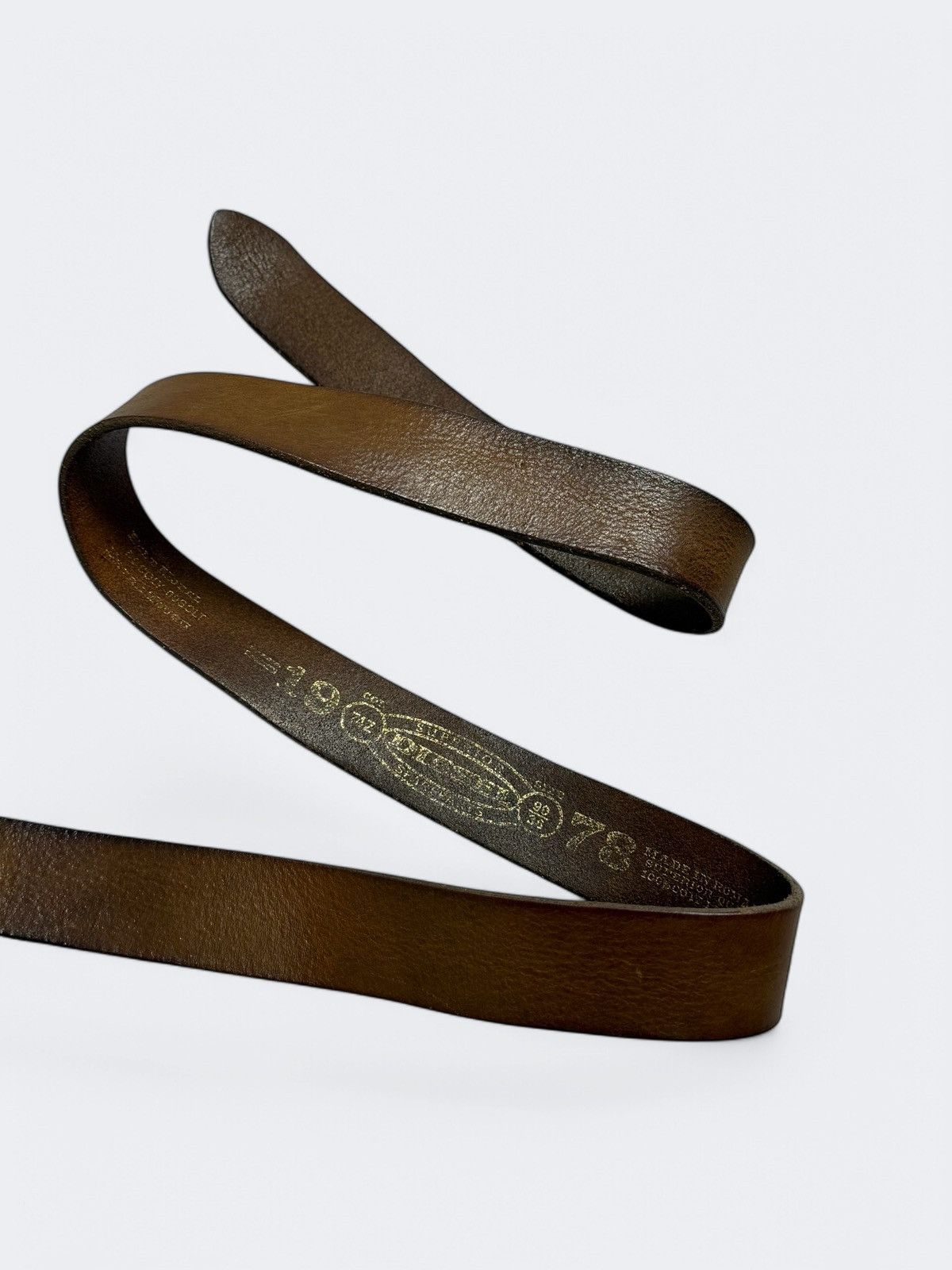 Diesel Vintage Diesel Leather Belt Size ONE SIZE - 3 Thumbnail