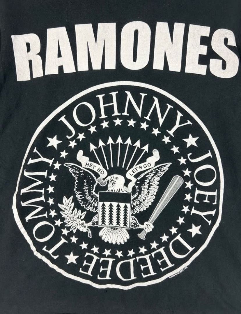 Band Tees × Vintage Vintage Ramones Big Logo / US Punk Rock Icon / Alternative Size US L / EU 52-54 / 3 - 3 Thumbnail