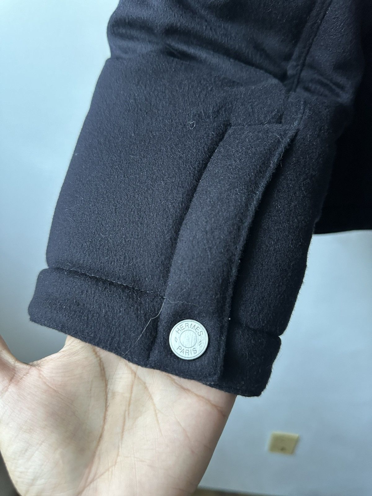 Hermes $8500 Hermes Sherpa Quarter Zip Navy Size US M / EU 48-50 / 2 - 7 Thumbnail