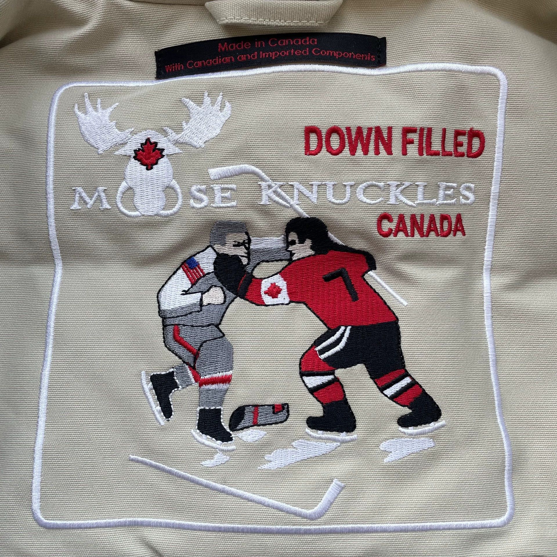 Moose Knuckles Moose Knuckles Women's Khaki Flight Down Jacket L Size L / US 10 / IT 46 - 5 Thumbnail
