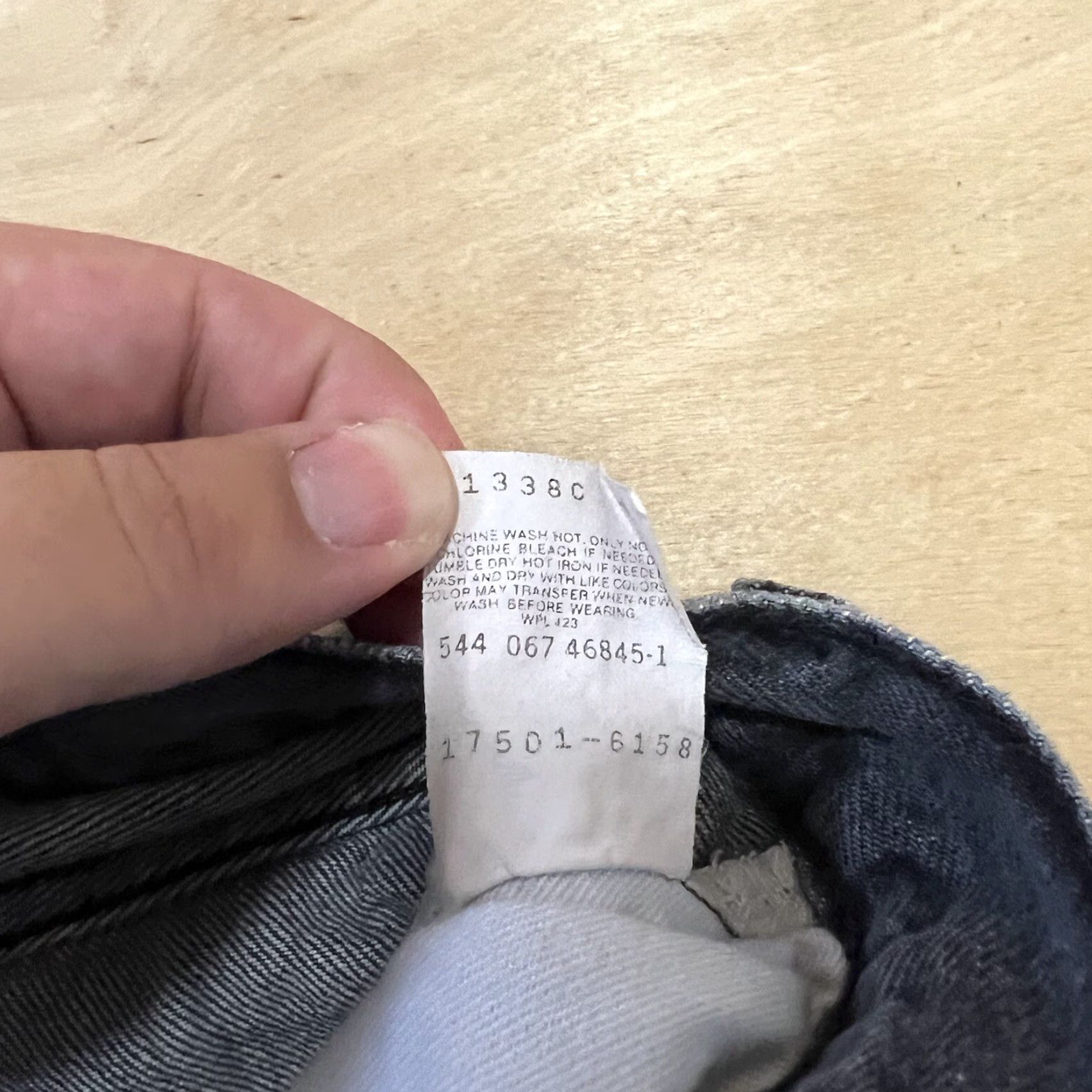 Levi's VINTAGE Levi's 501 Jeans 26x30 Black Womens Jeans 501 80s Size 26" / US 2 / IT 38 - 5 Thumbnail