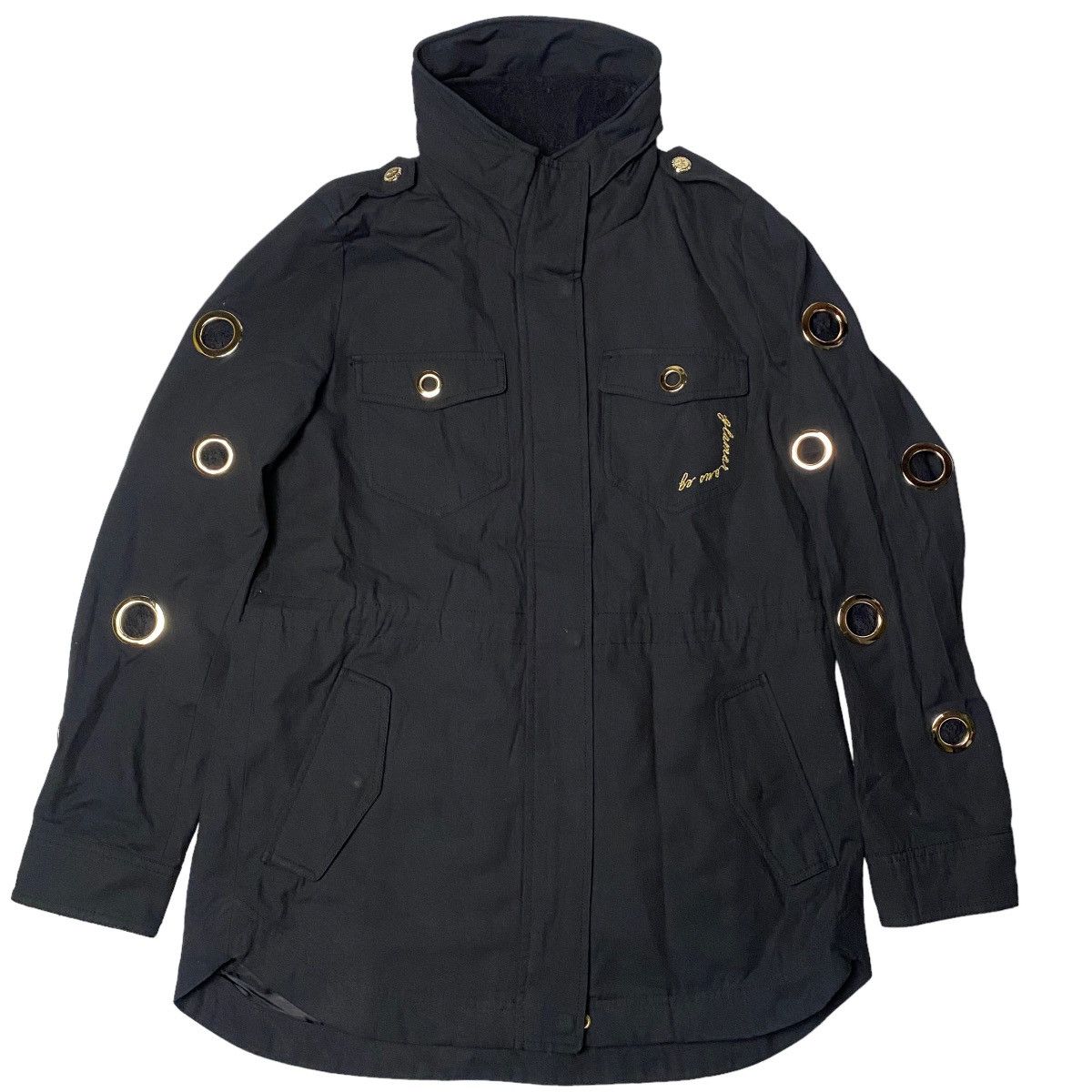 If Six Was Nine 2000's Egoist Studded Ring Hole Jacket Size US M / EU 48-50 / 2 - 2 Thumbnail