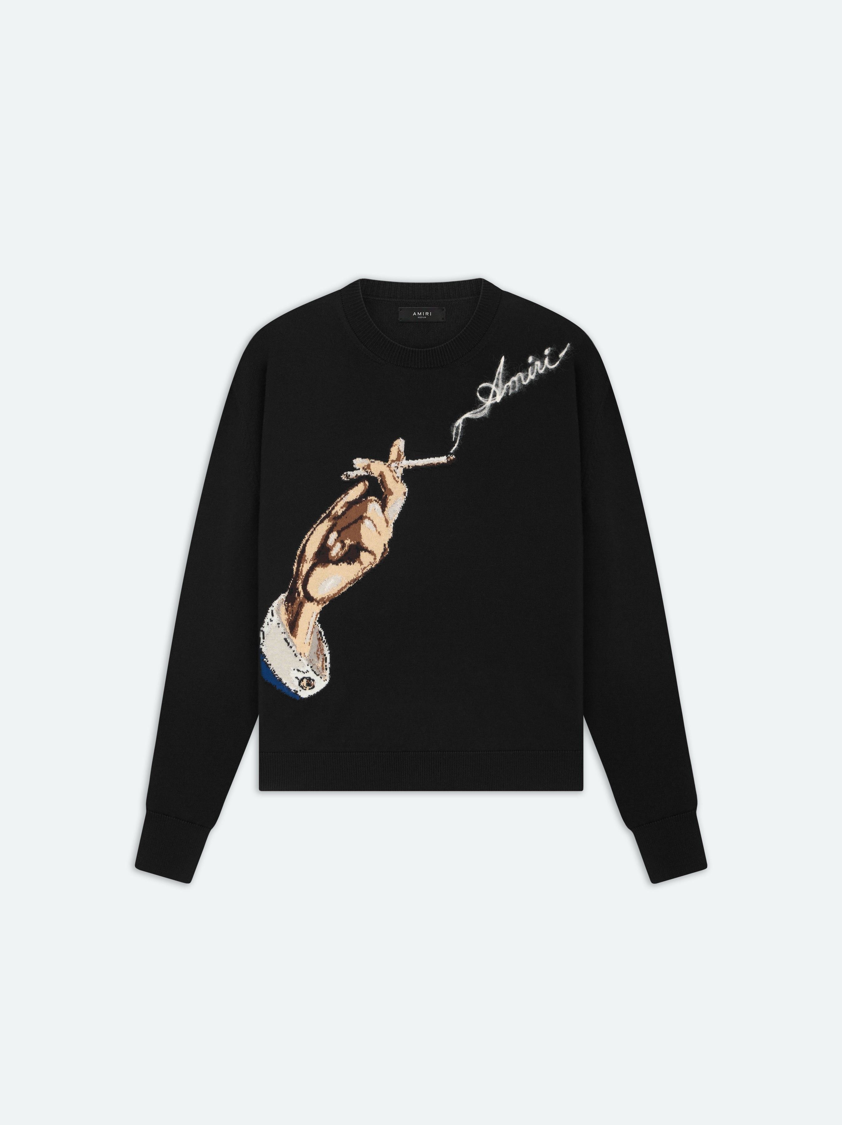 AMIRI ニット トップス Amiri o1rshd1 Q:2 / MA Drip Collage Crewneck Sweater in