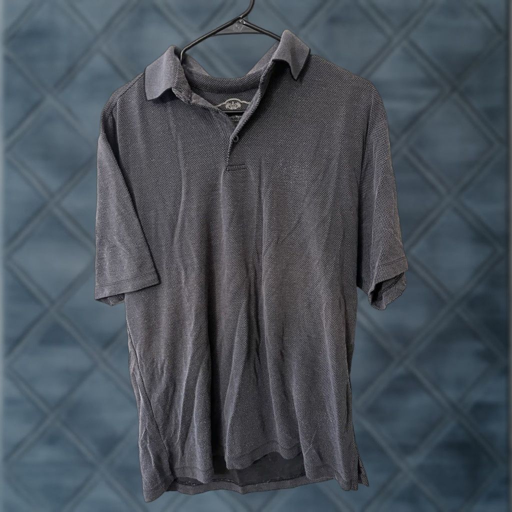 Vintage VINTAGE Bahama Bay Club Polo Shirt Gray Men Large - Golf Polo Shirt Adult L Mens Size US L / EU 52-54 / 3 - 1 Thumbnail