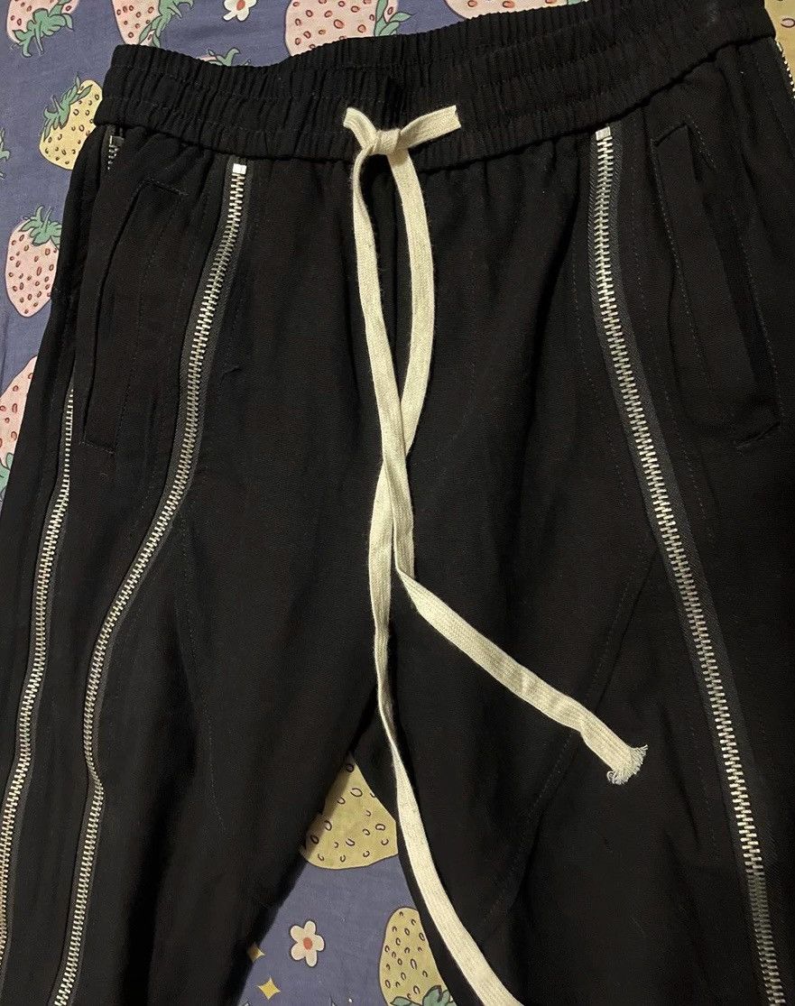 Japanese Brand × Vintage Avant garde grunge y2k drawstring zip punk pants Size US 30 / EU 46 - 7 Thumbnail