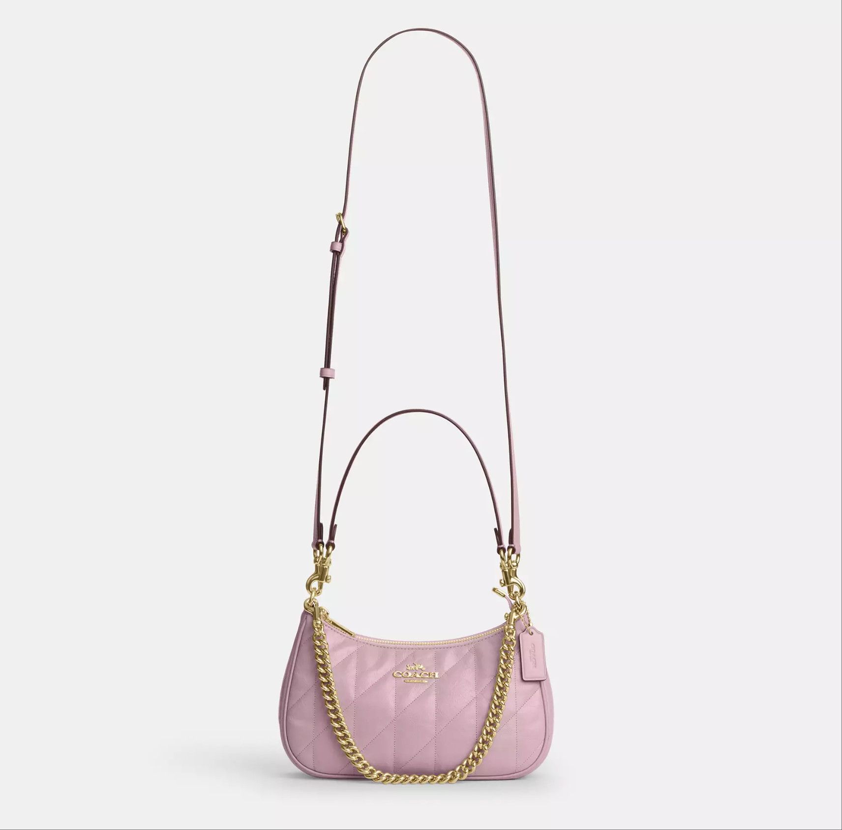 Coach NWT Coach Teri Shoulder Bag With Quilting CDY83 Size ONE SIZE - 16 Thumbnail