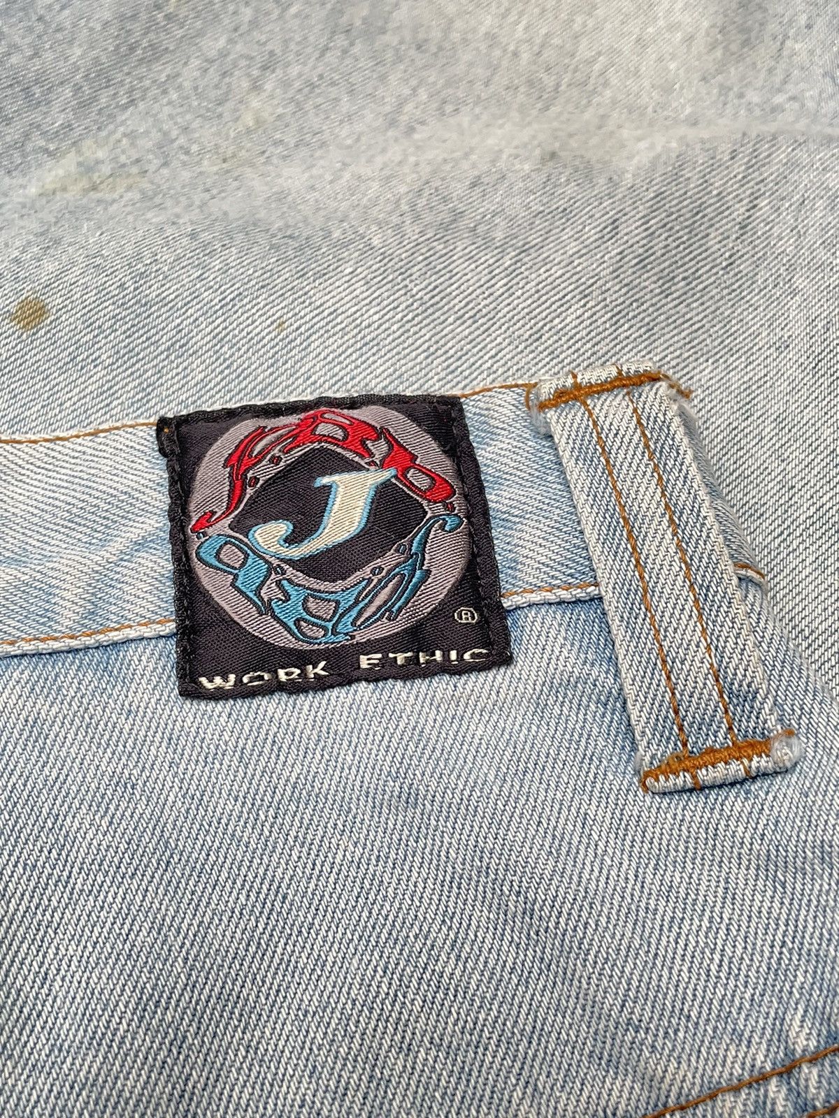 Vintage Vintage Brand Jobb Work Ethic Short Jeans 1990s Size US 31 - 7 Thumbnail