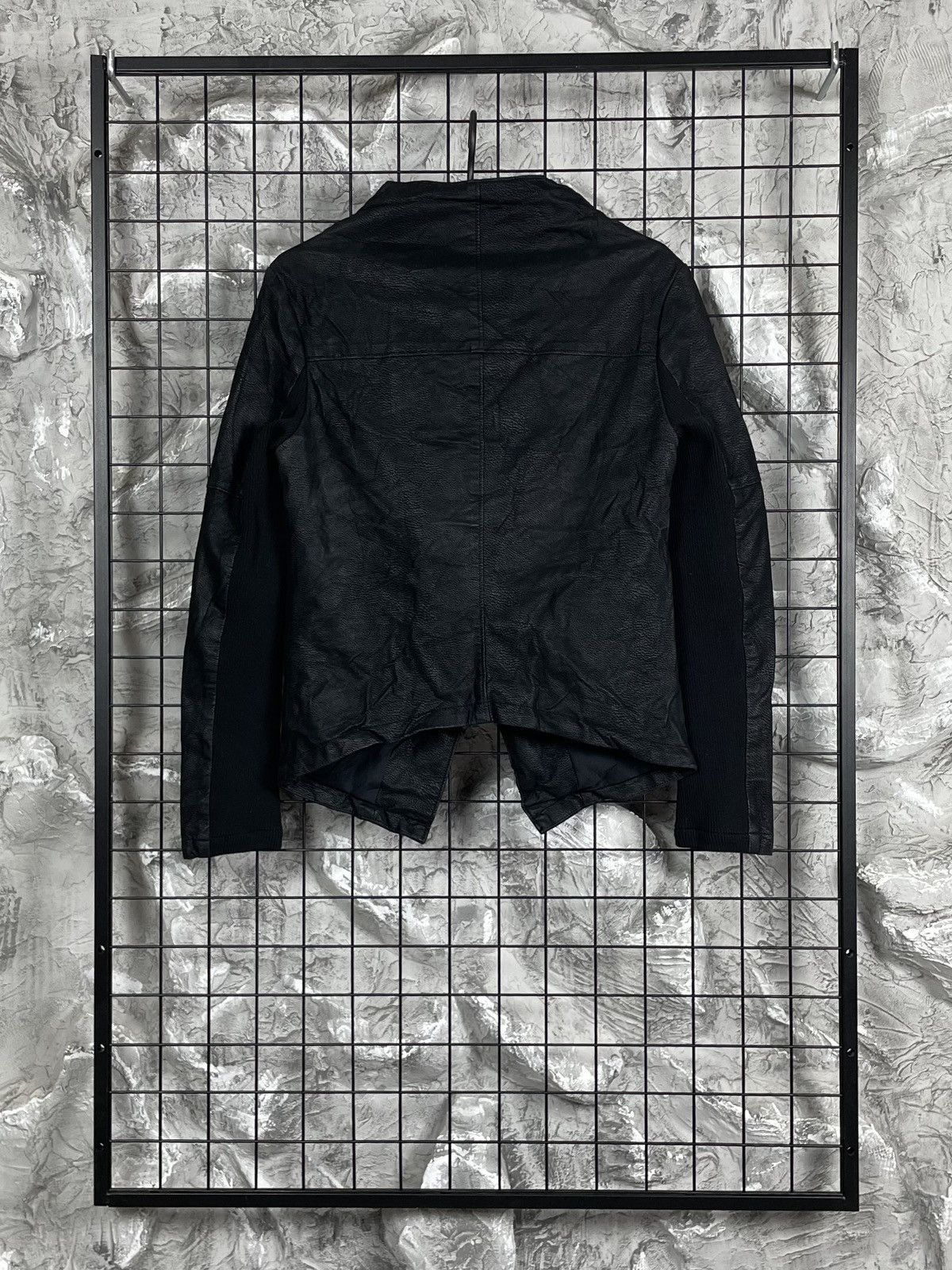 If Six Was Nine Vintage Archive Asymmetrical Zip Jacket LGB Rick Owens Vibe Size US S / EU 44-46 / 1 - 2 Thumbnail
