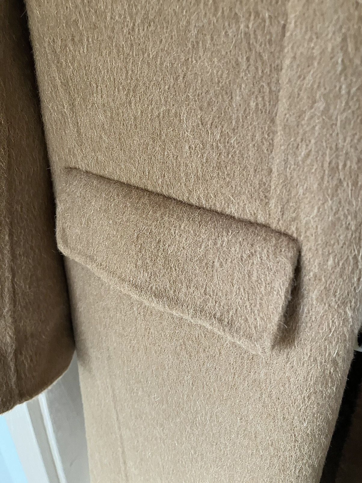 Acne Studios Acne Studios: Alpaca/ Wool Coat - Camel Size L / US 10 / IT 46 - 5 Thumbnail