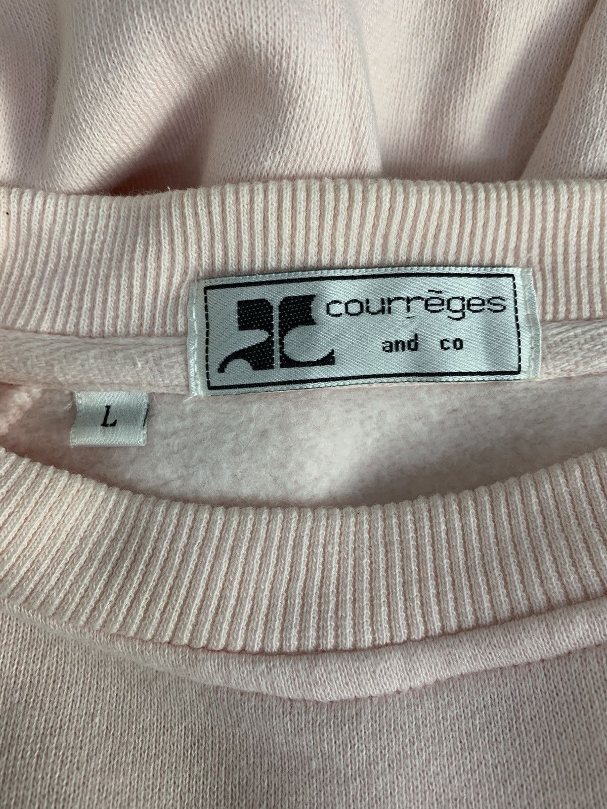 Courreges Vintage Courreges Paris&Co Luxury JapaneseBrand Sweatshirt Size M / US 6-8 / IT 42-44 - 9 Thumbnail