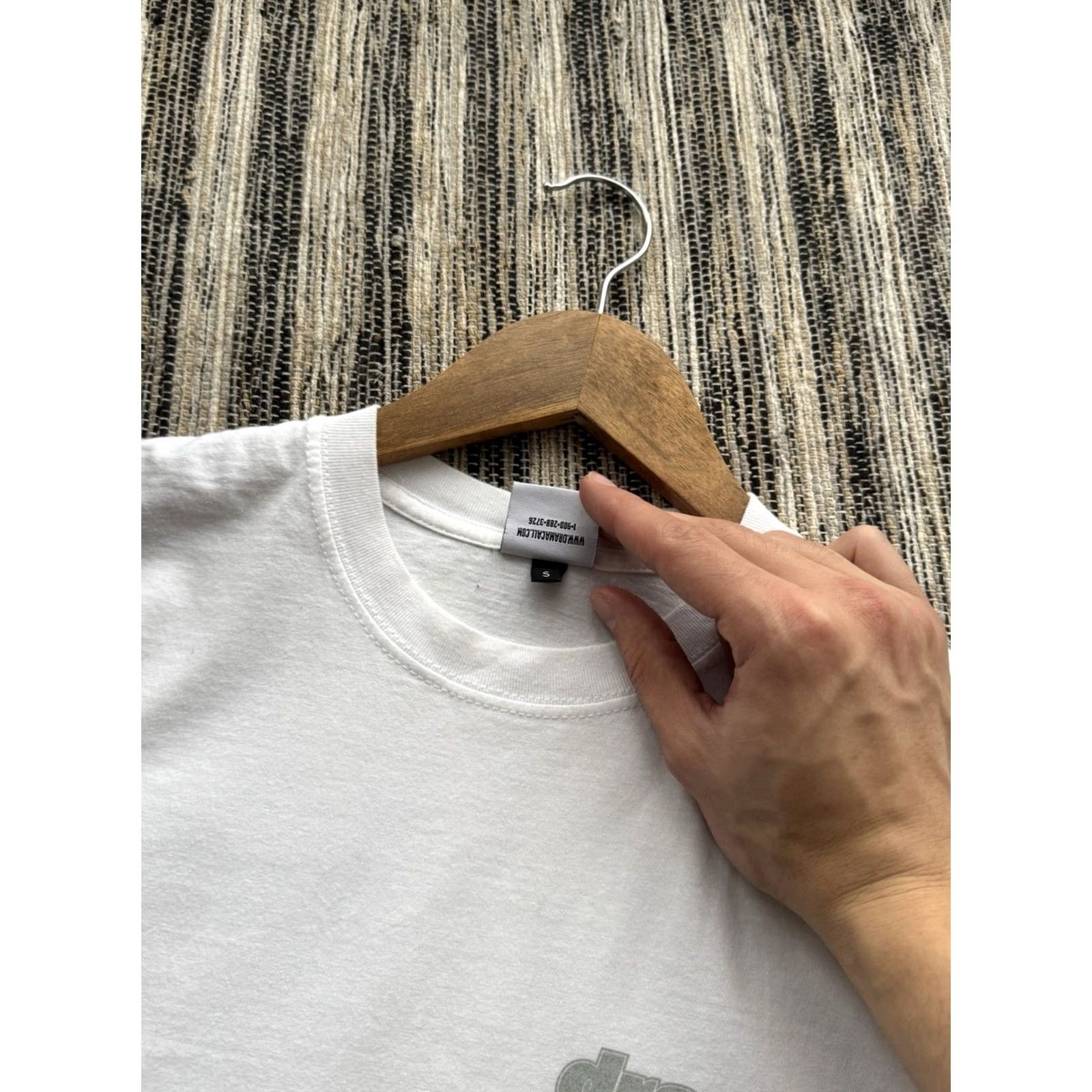Vintage Drama Call T-Shirt Men’s Size S Short Sleeve White Logo 90s Vintage Streetwear Design Graphic Casual Cotton Logo Mens Size US S / EU 44-46 / 1 - 7 Thumbnail