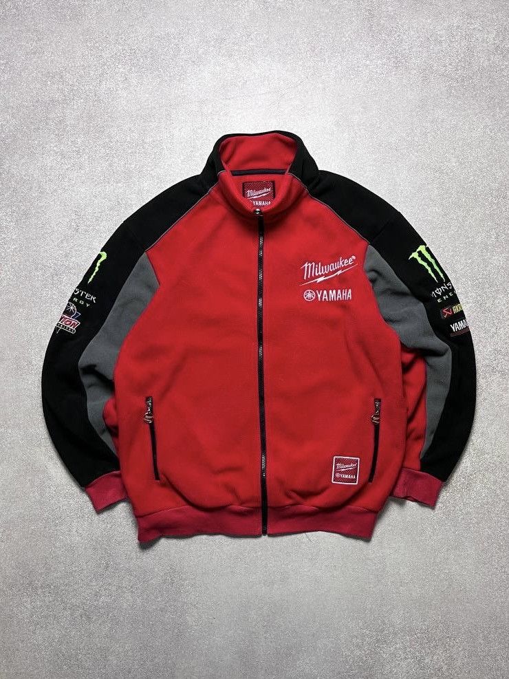 Pre-owned Racing X Vintage Yamaha Milwaukee Boxy Jacket L