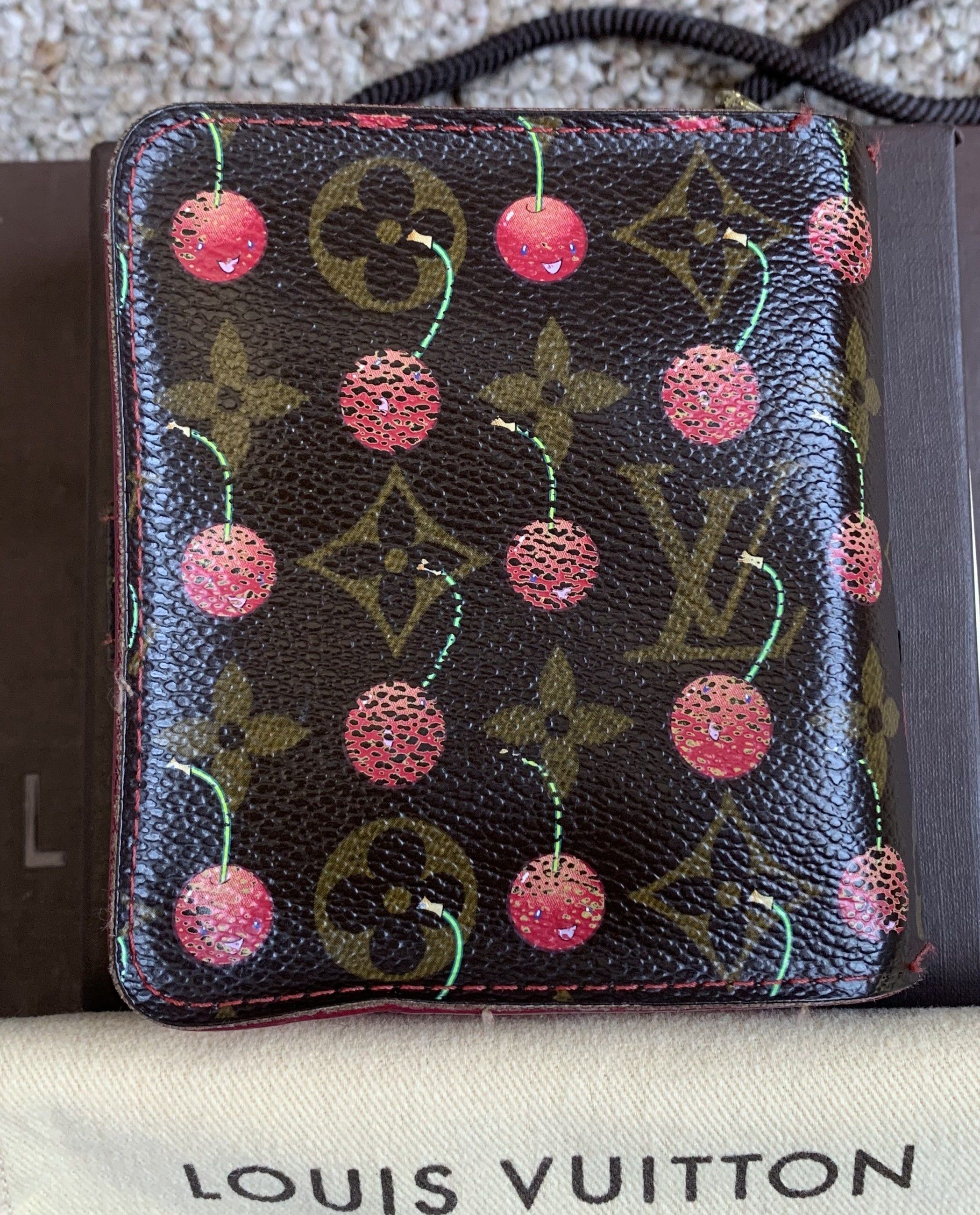 Louis Vuitton × Takashi Murakami S/S 2005 Louis Vuitton x Murakami Cherry Monogram Wallet Size ONE SIZE - 3 Thumbnail