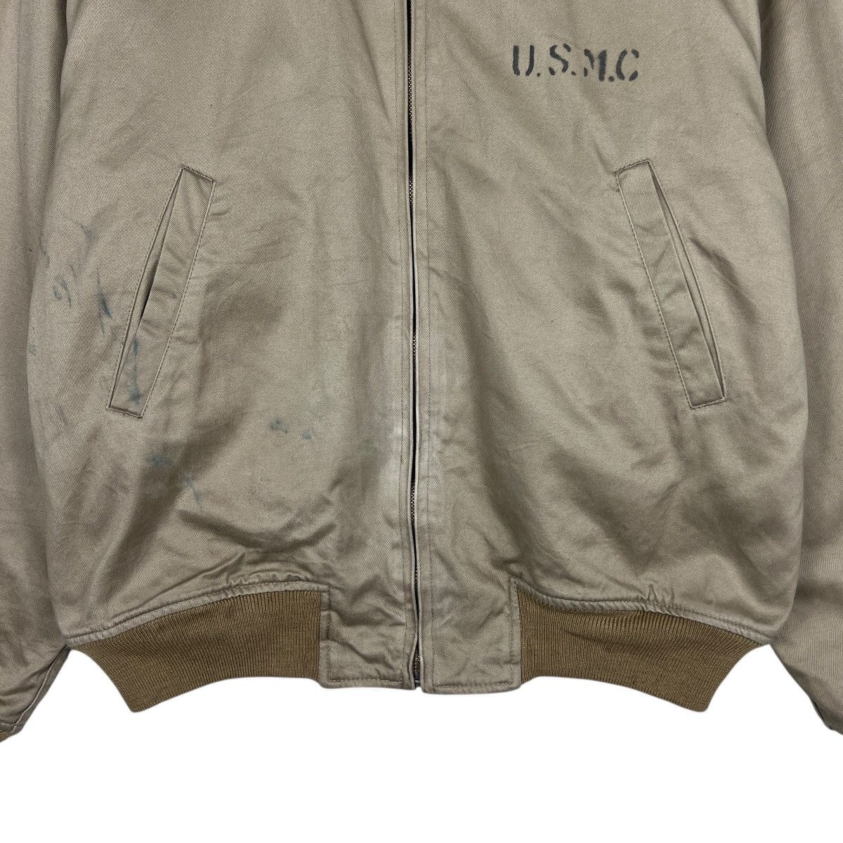 Vintage Houston Tanker Comanders Usmc Us Marines Camp Lejune Jacket Size US M / EU 48-50 / 2 - 4 Thumbnail