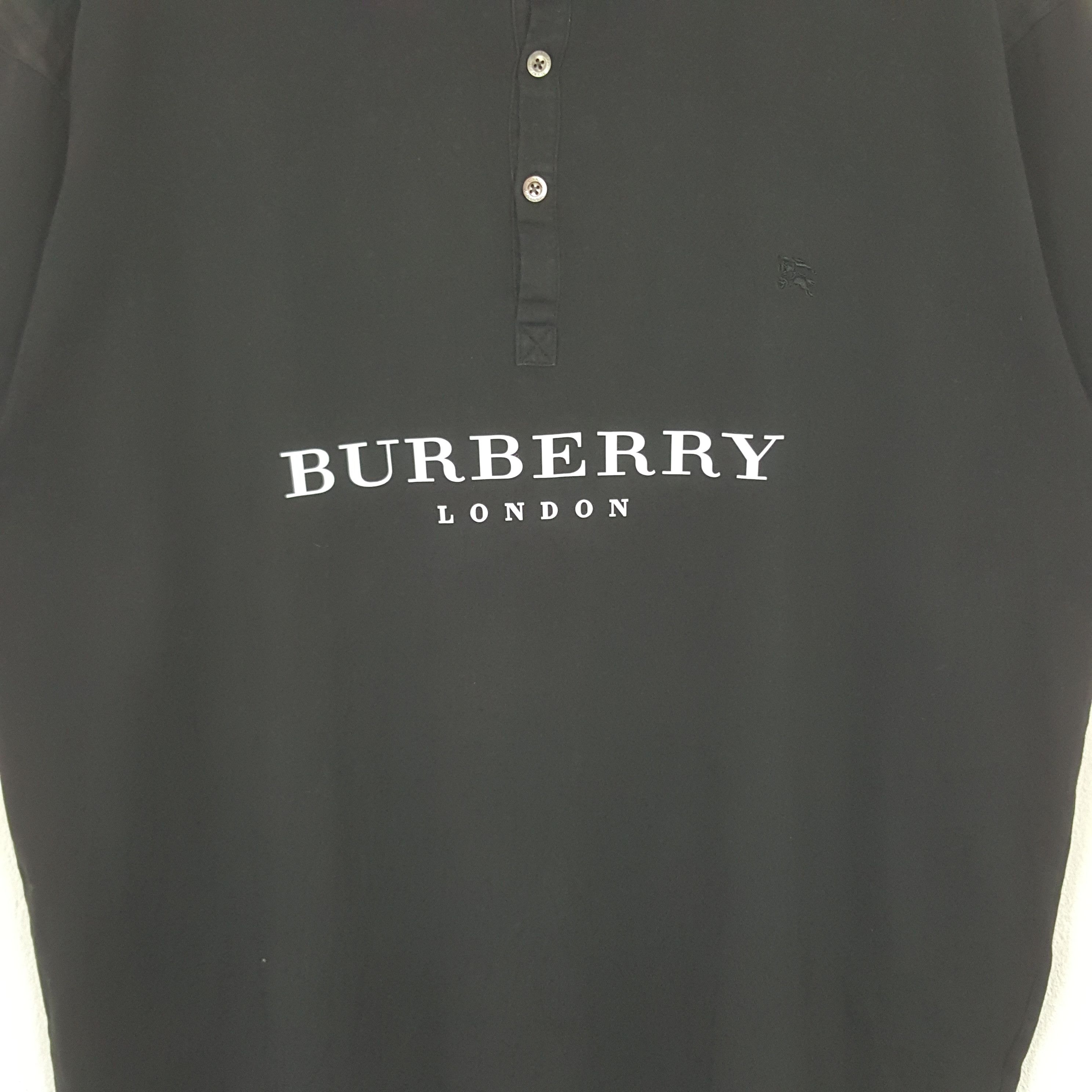 Burberry × Vintage Vintage Burberry London Designer Brand Tshirt C285N9 Size US XL / EU 56 / 4 - 2 Thumbnail