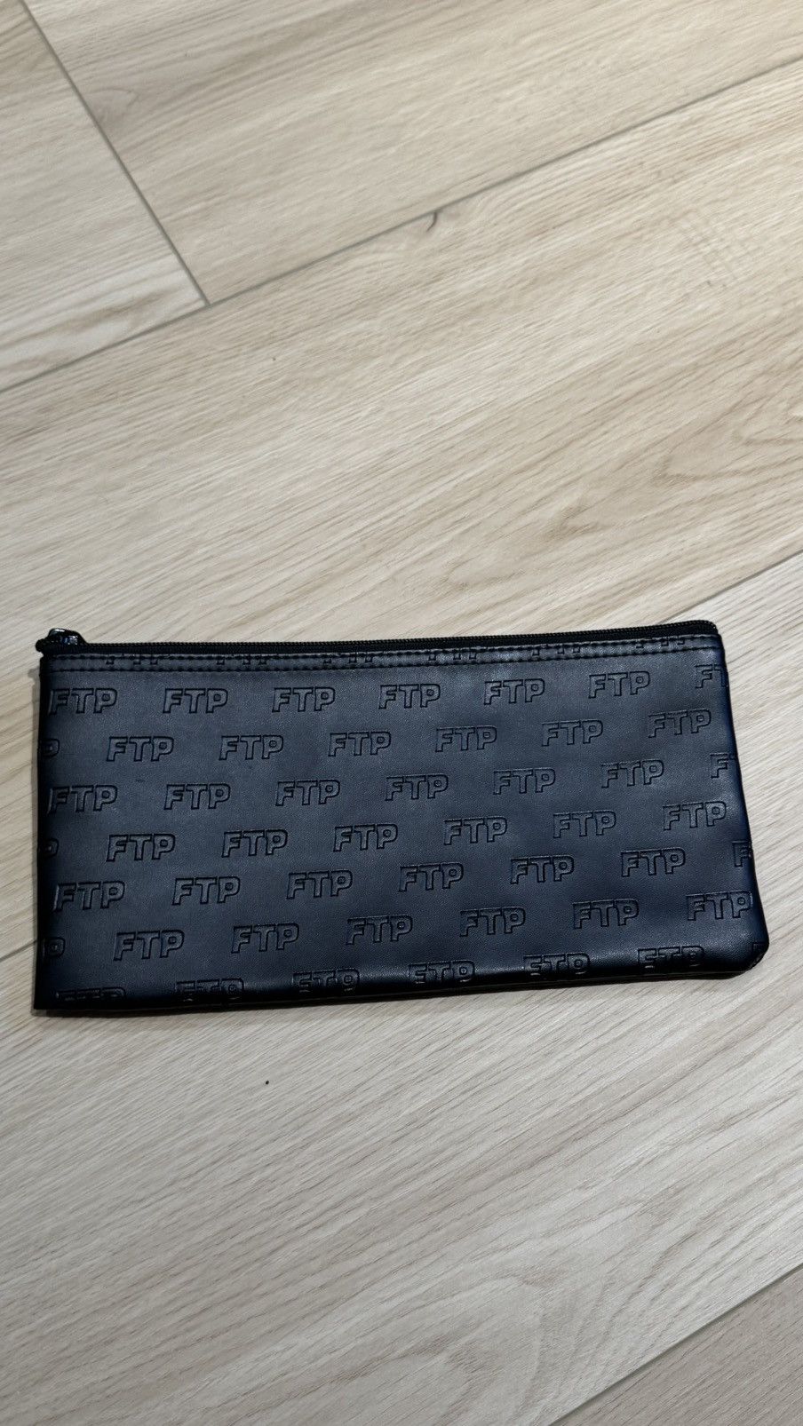 Fuck The Population Fuck The Population leather embossed money bag Size ONE SIZE - 10 Thumbnail