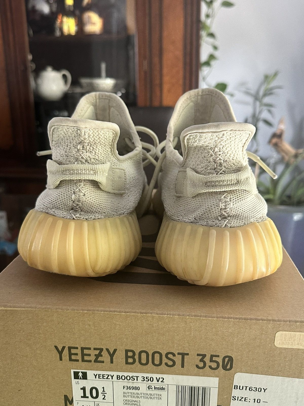 Adidas × Yeezy Yeezy 350 'butter' Size US 10.5 / EU 43-44 - 5 Thumbnail