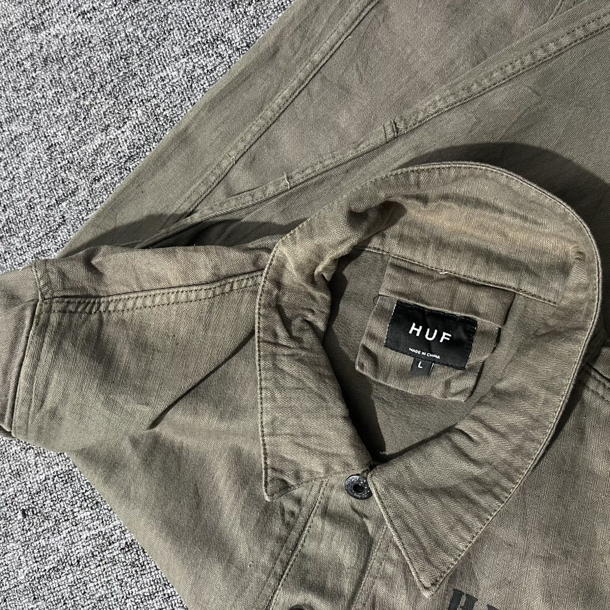 Huf Huf x Spam p-44 herringbone jacket outer Size US L / EU 52-54 / 3 - 6 Thumbnail