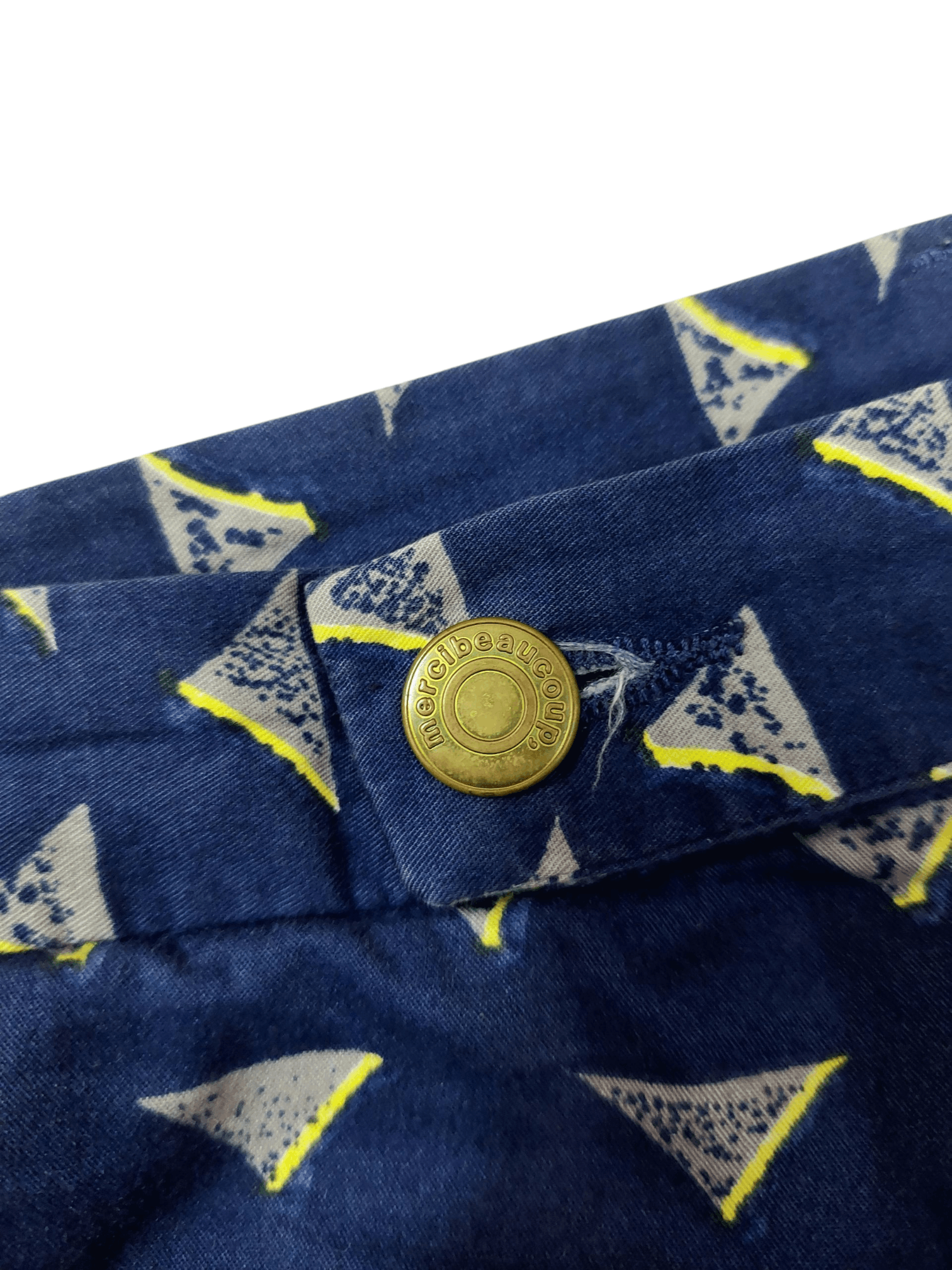 mercibeaucoup Issey Miyake Mercibeaucoup Drop Crotch Printed Pants Size US 29 - 7 Thumbnail