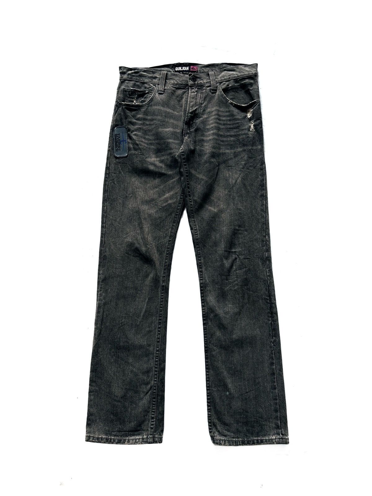 Quiksilver QUIKSILVER DISTRESSED JEANS Size US 31 - 1 Thumbnail