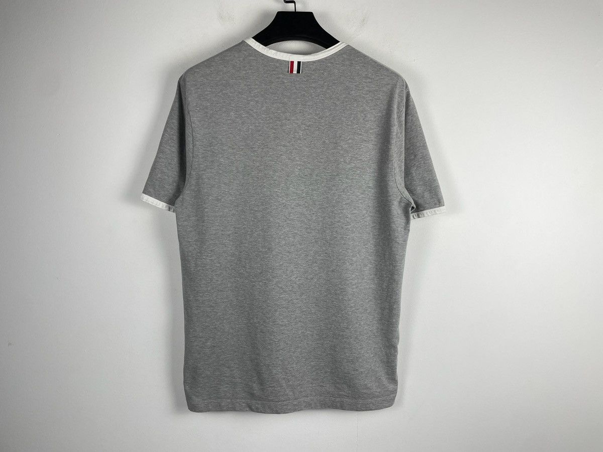 Thom Browne Thom Browne Logo Patch Short-Sleeves Tee Size US M / EU 48-50 / 2 - 6 Thumbnail