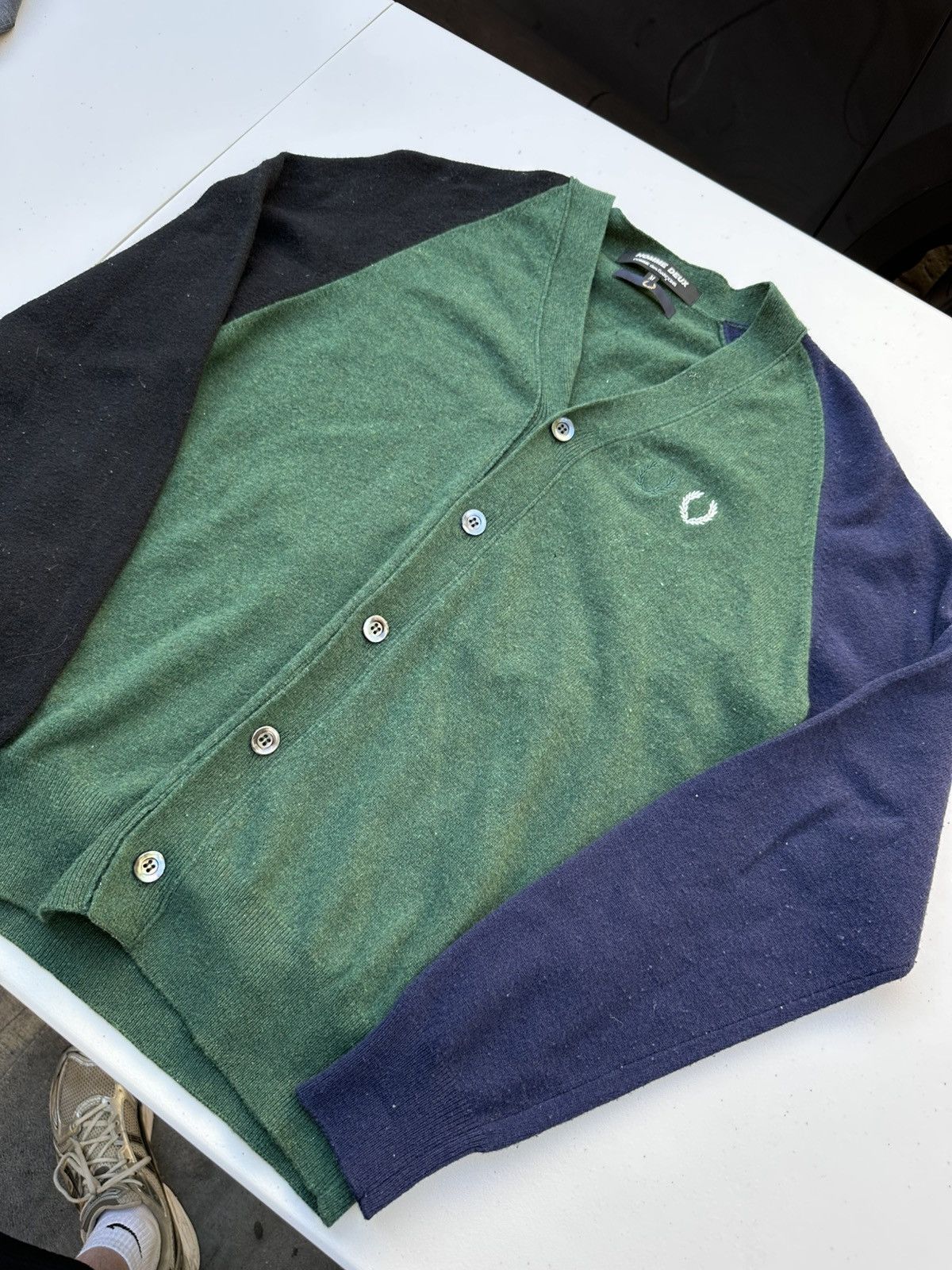 Comme des Garcons × Fred Perry CDG x Fred Perry Cardigan Size US M / EU 48-50 / 2 - 4 Thumbnail
