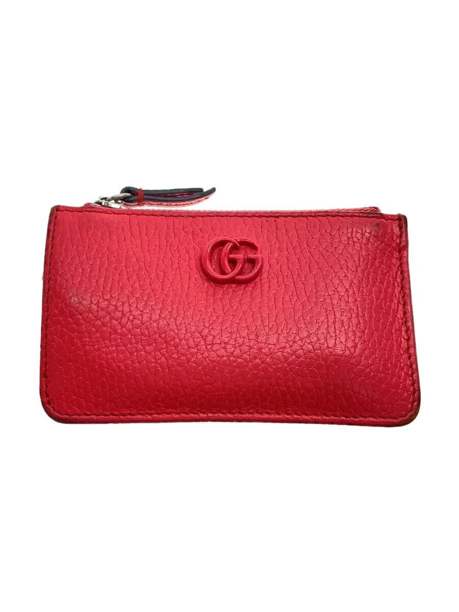 Gucci Gucci Leather Card Case Pink Size ONE SIZE - 1 Thumbnail