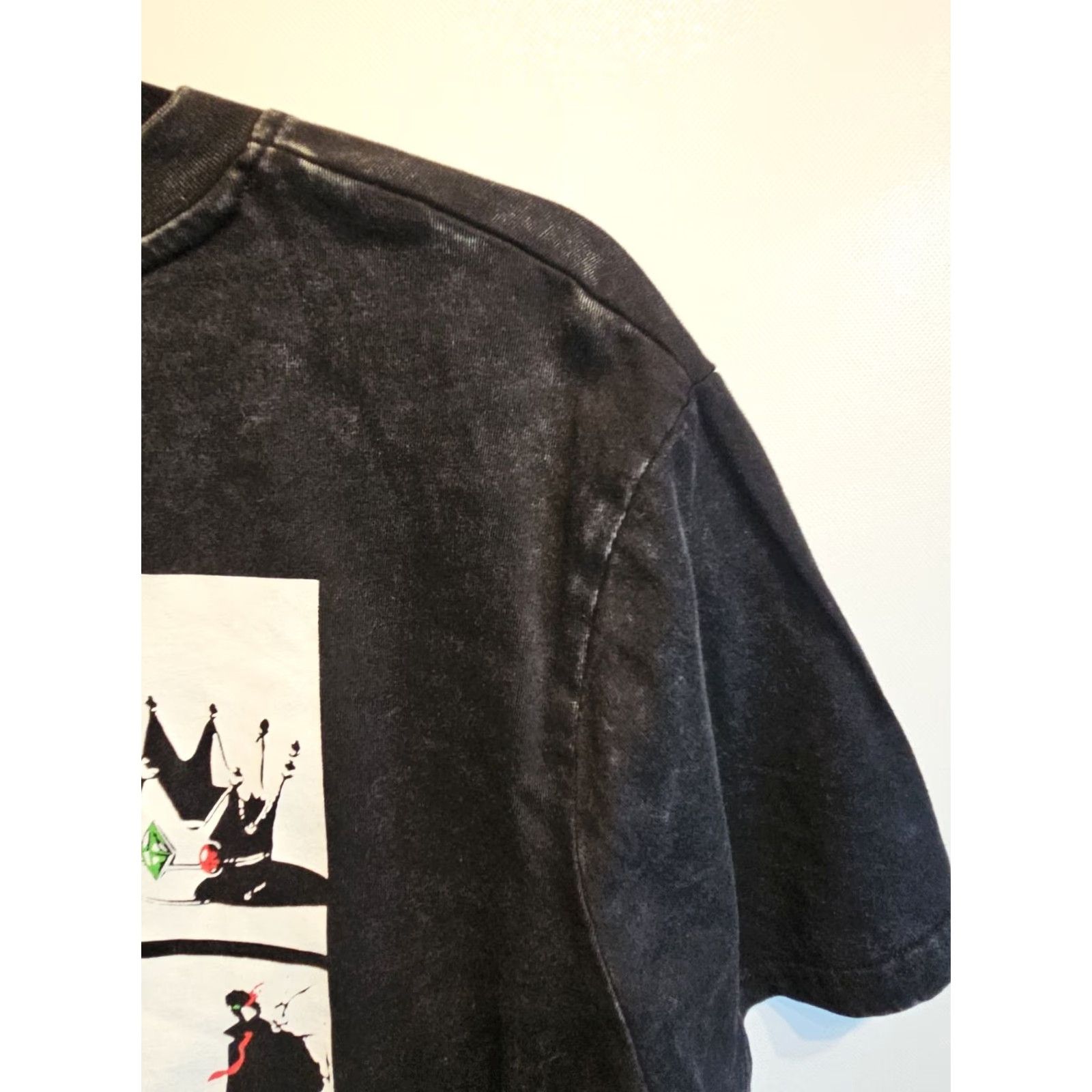 Vintage Ranboo My Beloved 2021 Merch T Shirt Washed Black Large Ranboo The Beloved Mens Size L Graphic Print Short Sleeve Crew Neck Unisex Adults Cotton 100% Size US L / EU 52-54 / 3 - 7 Thumbnail
