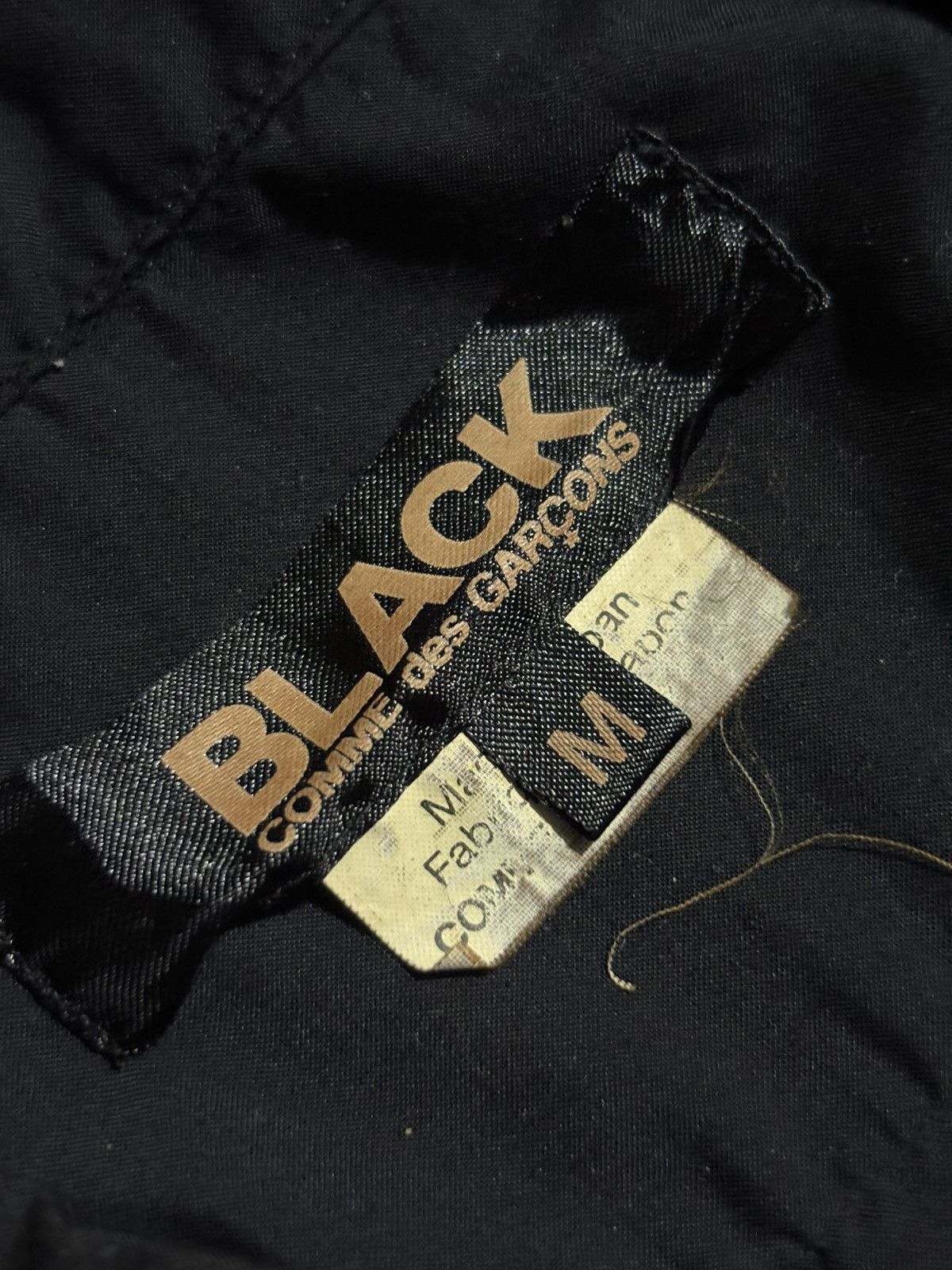Comme des Garcons Black BLACK COMME DES GARCONS Double Breasted Long Sleeves Size US M / EU 48-50 / 2 - 6 Thumbnail