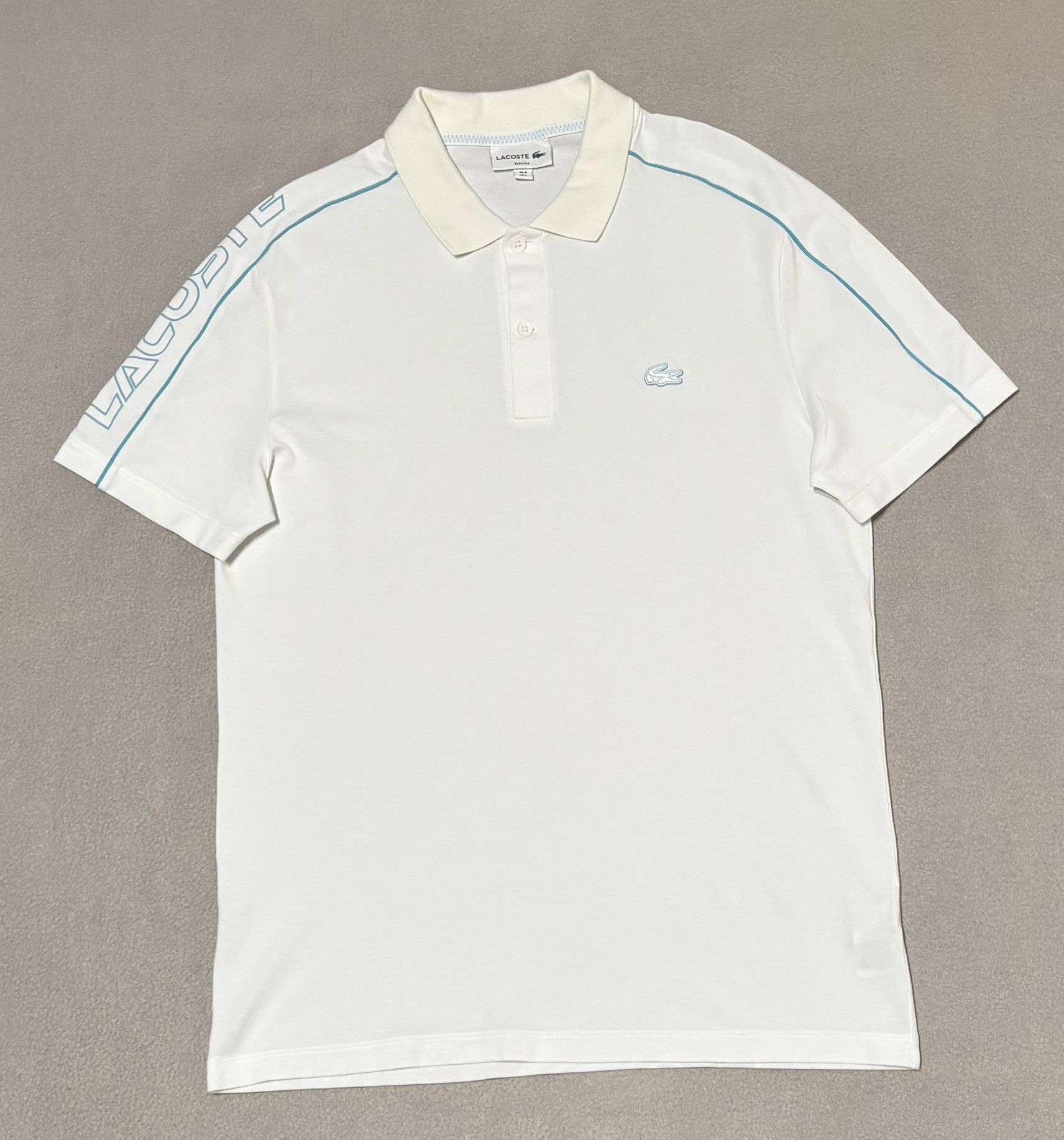 Lacoste Lacoste Polo White Large Size US L / EU 52-54 / 3 - 5 Thumbnail