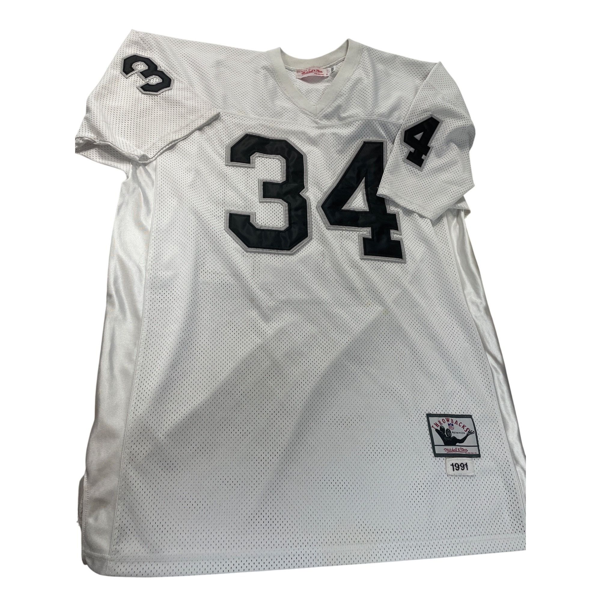 Mitchell & Ness Bo Jackson Mitchell & Ness 1991 Los Angeles Raiders White Je Size US L / EU 52-54 / 3 - 1 Thumbnail