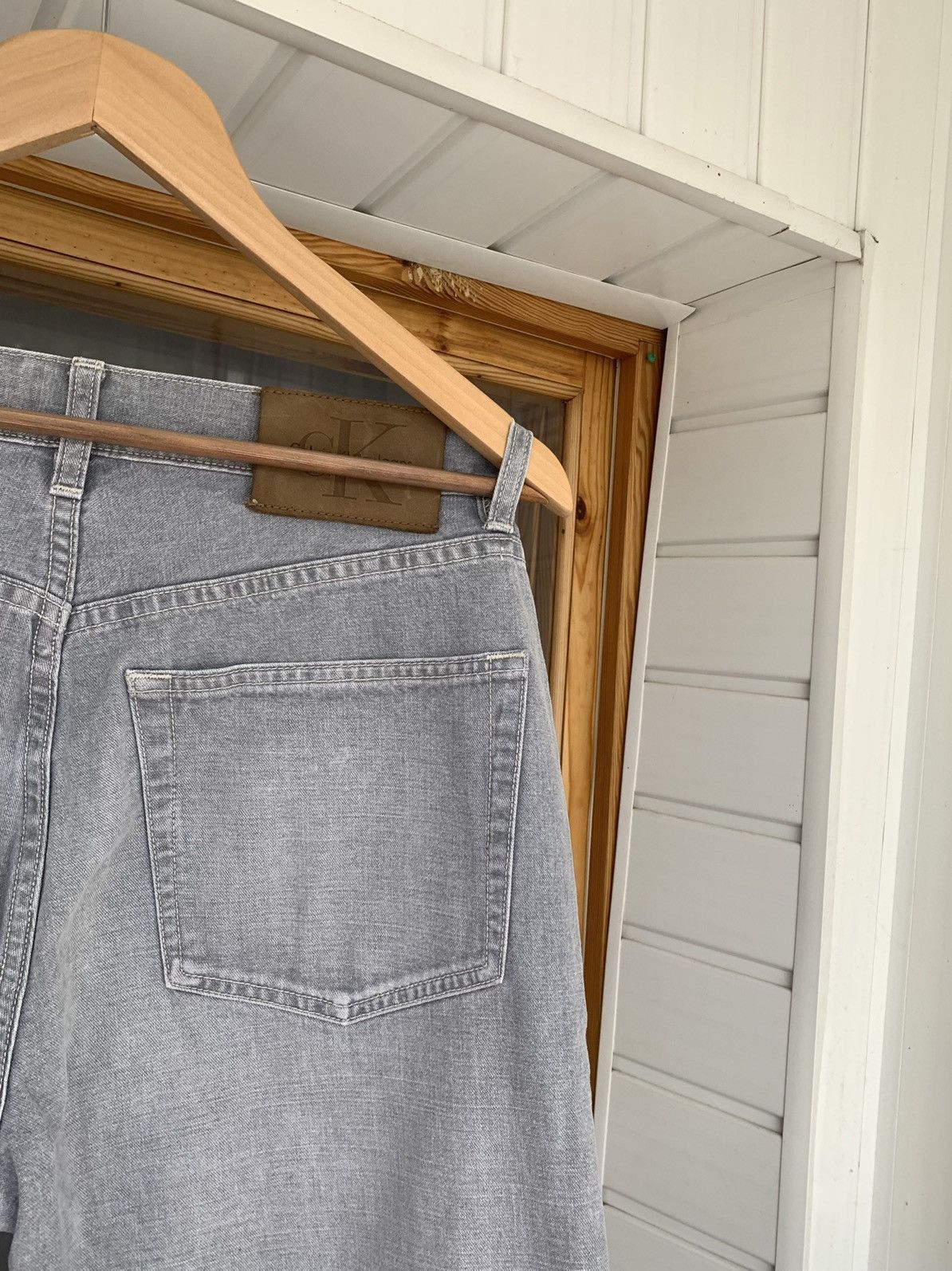 Calvin Klein Calvin Klein Vintage Jeans Grey Denim Size 32 Size US 32 / EU 48 - 8 Thumbnail