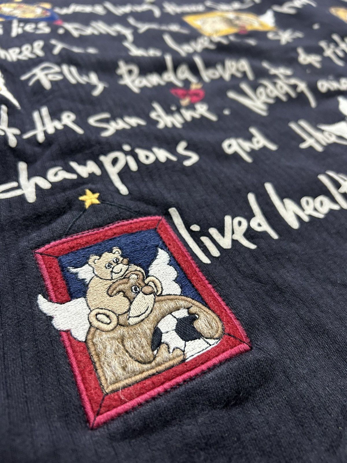 Jean Charles De Castelbajac Jean Charles De Castelbajac Sport Bear Embroidery Hoodie Size US XL / EU 56 / 4 - 5 Thumbnail