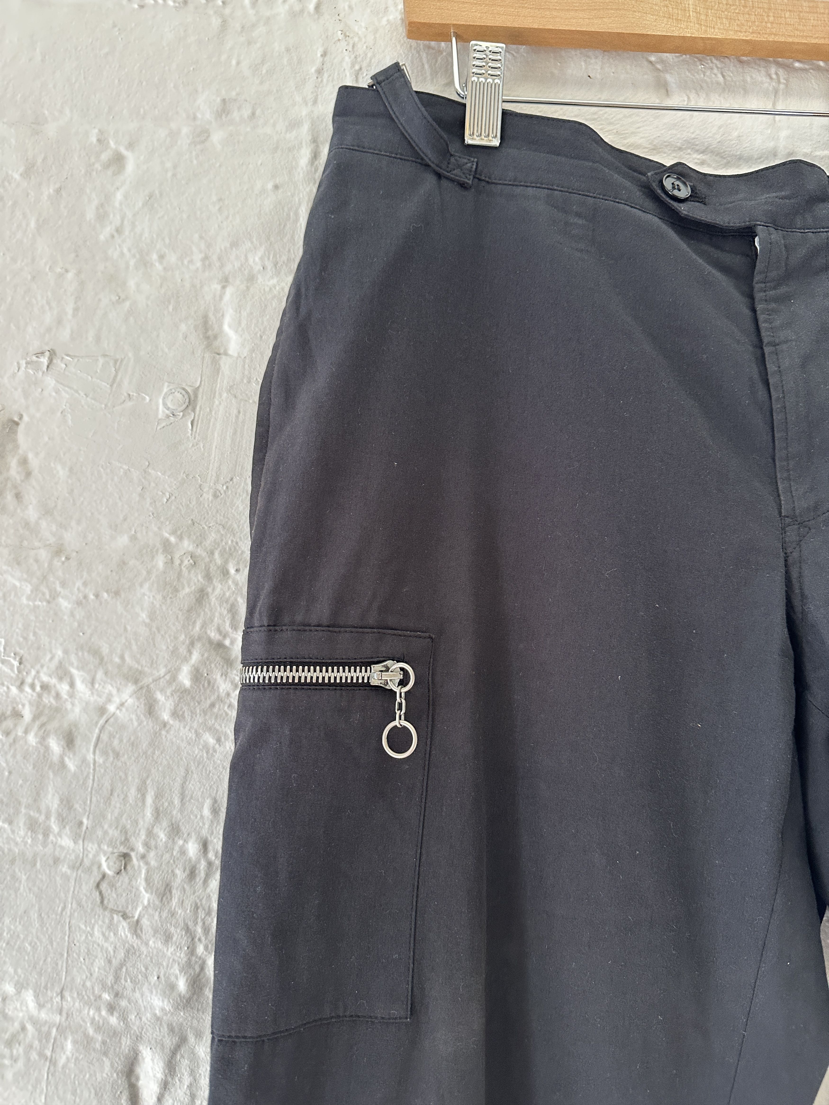 Maison Margiela Maison Margiela Zipper Cargo Pants Size US 34 / EU 50 - 2 Thumbnail