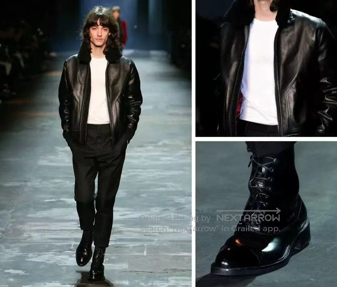 Haider Ackermann Berluti Haider Ackermann Limited Leather Jacket. Size US L / EU 52-54 / 3 - 1 Thumbnail