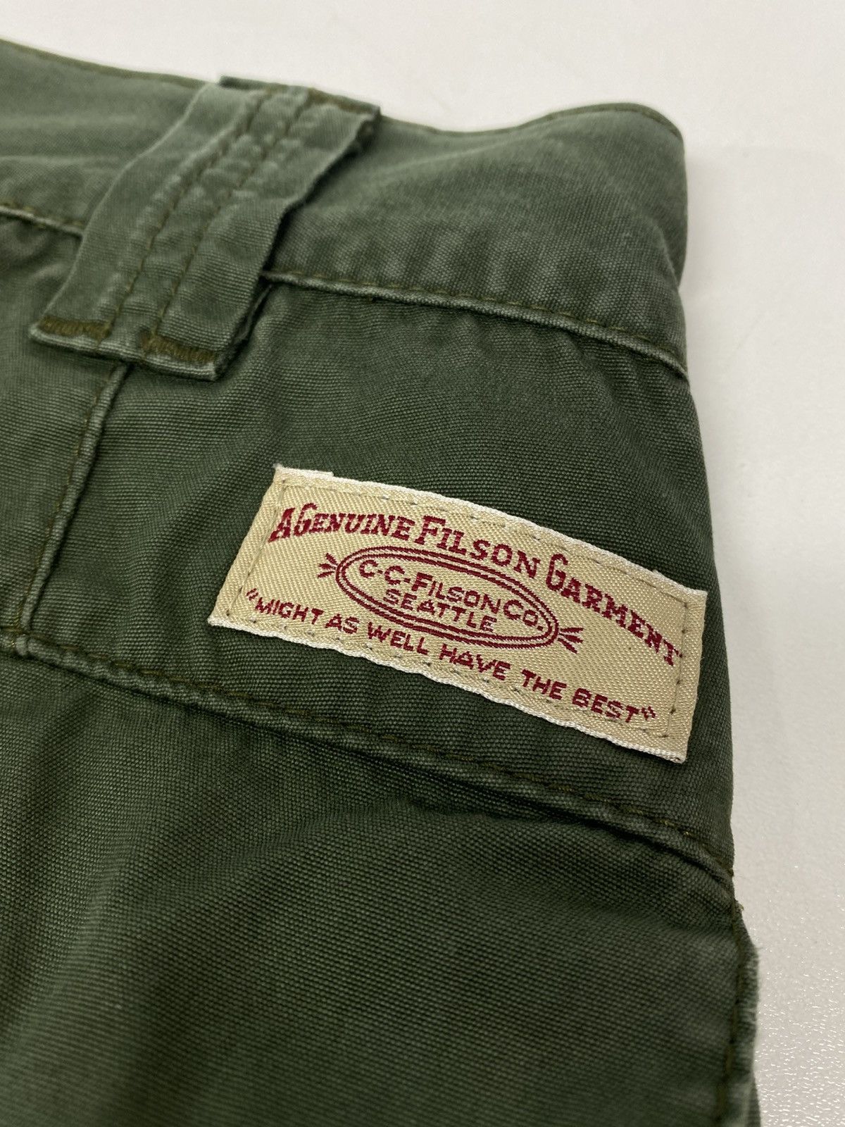 Filson Vintage Filson Cargo Work Wear Distressed Shorts- Size US 34 / EU 50 - 8 Thumbnail