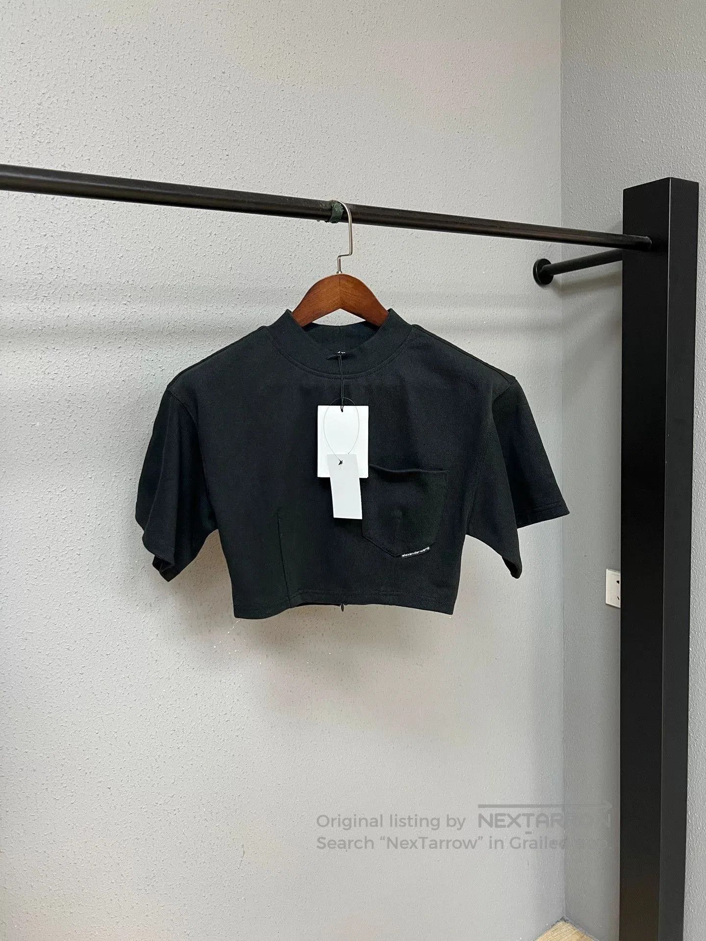Alexander Wang Alexander Wang Thick Short-Sleeve Top. Size S / US 4 / IT 40 - 1 Thumbnail