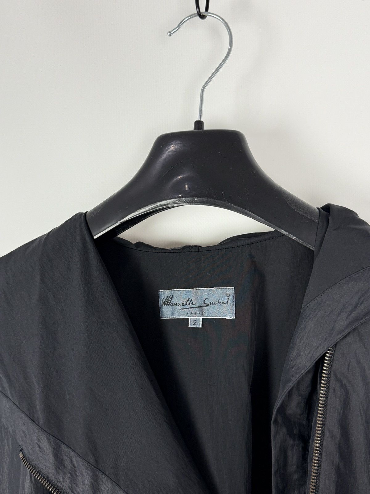 Other Manuelle Guibal Paris Assymetric Zip Hooded Rain Coat Size M / US 6-8 / IT 42-44 - 8 Thumbnail