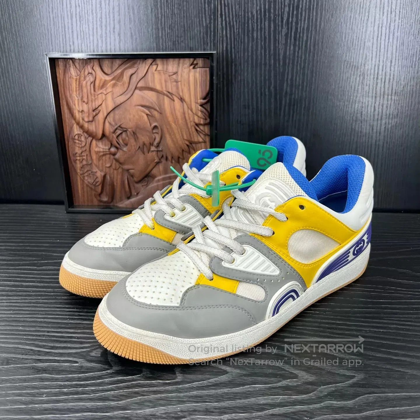 Multi-Color Low-Top Sneakers Size 9.5.