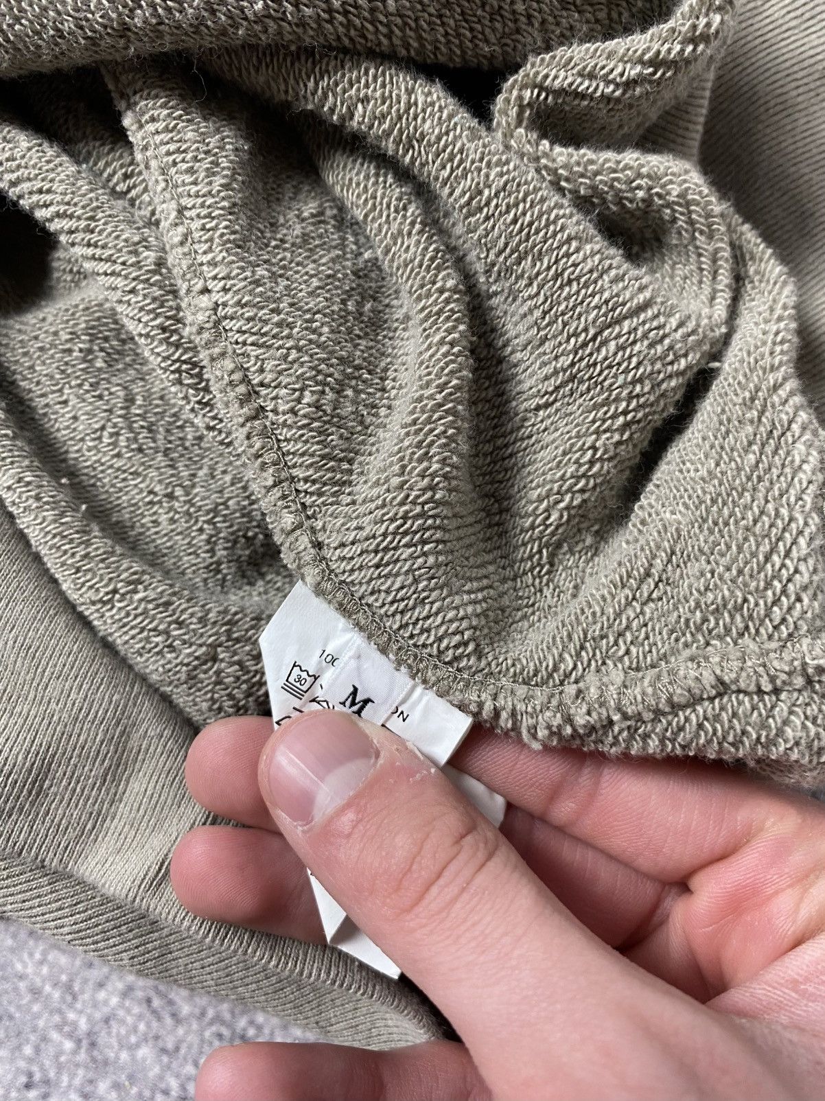 Cav Empt Cav empt oversized hoodie very rare beige&green Size US M / EU 48-50 / 2 - 7 Thumbnail
